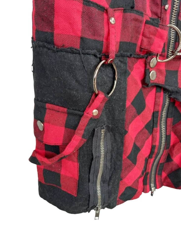 Japanese Brand Sex Pot Revenge Plaid Tartan Punk Gothic Dress Size S / US 4 / IT 40 - 7 Thumbnail