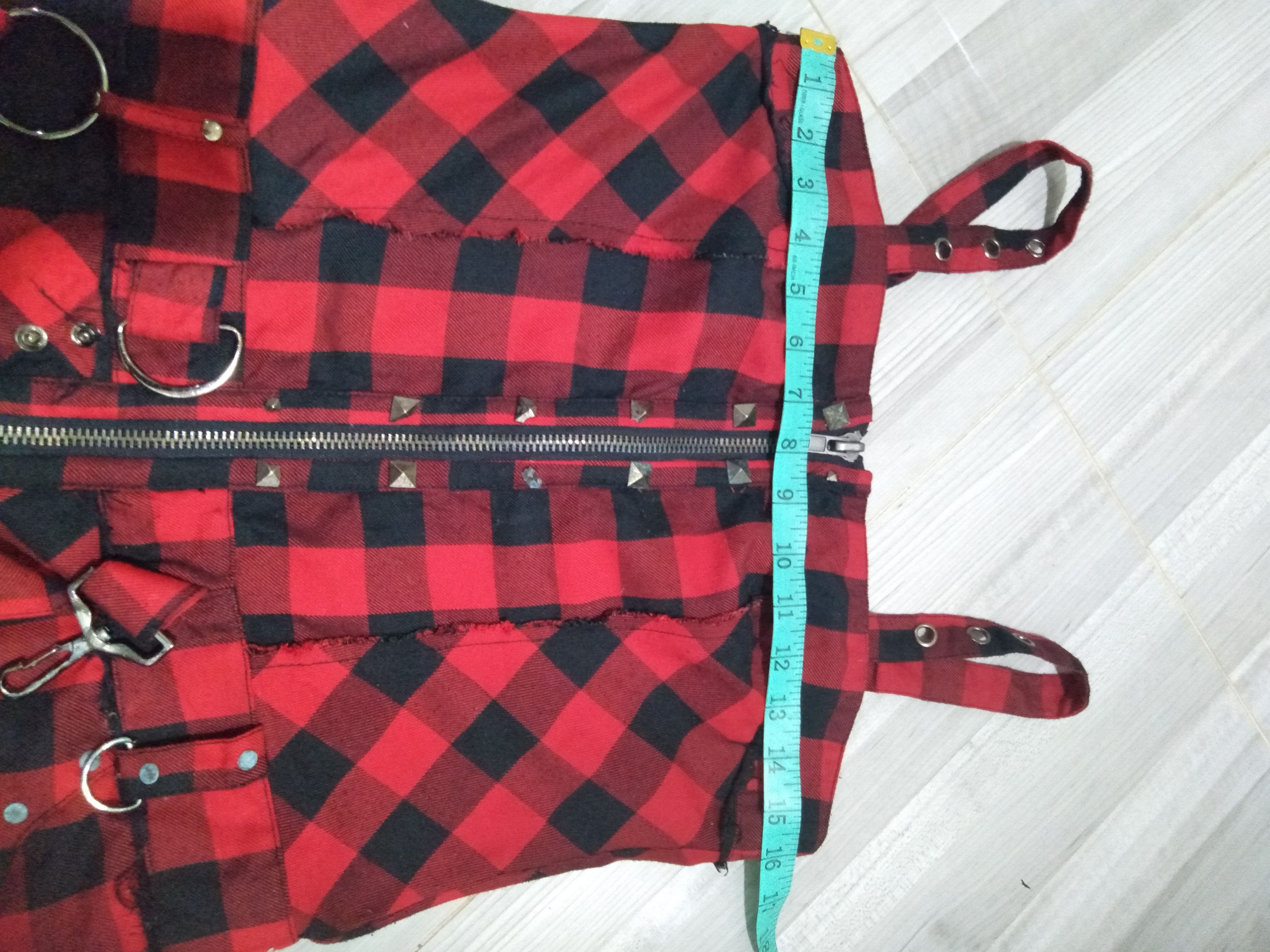 Japanese Brand Sex Pot Revenge Plaid Tartan Punk Gothic Dress Size S / US 4 / IT 40 - 11 Thumbnail