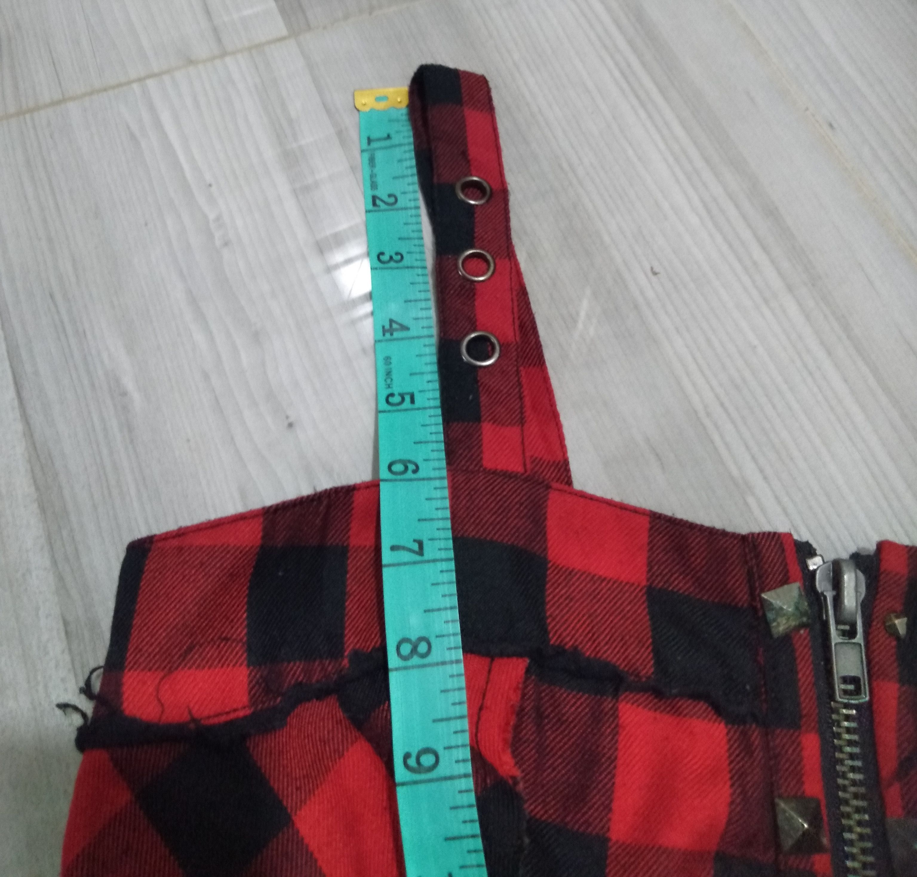 Japanese Brand Sex Pot Revenge Plaid Tartan Punk Gothic Dress Size S / US 4 / IT 40 - 9 Thumbnail