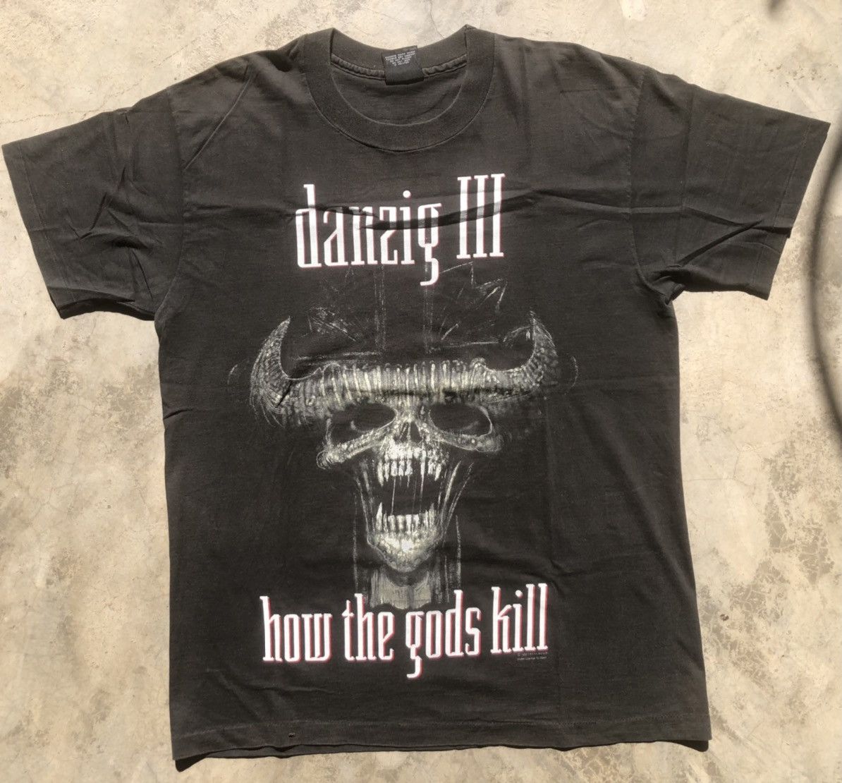 Band Tees × Vintage VINTAGE DANZIQ ||| BAND TEE ©1992 under licend to gint Size US XL / EU 56 / 4 - 1 Thumbnail