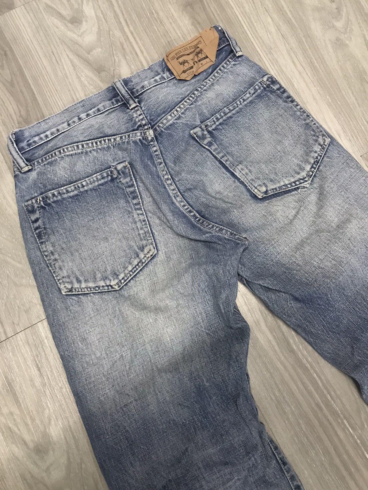 5351 POUR LES HOMMES Vintage Reproduction Selvedge Denim Jeans Levi’s Inspired Size US 29 - 16 Thumbnail