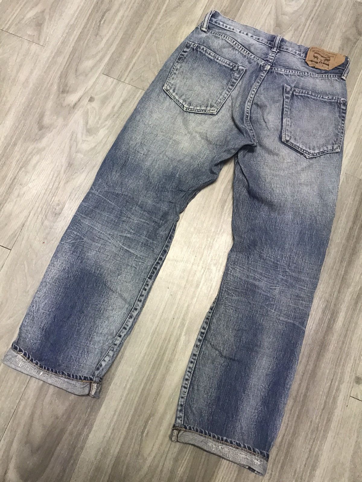 5351 POUR LES HOMMES Vintage Reproduction Selvedge Denim Jeans Levi’s Inspired Size US 29 - 18 Thumbnail