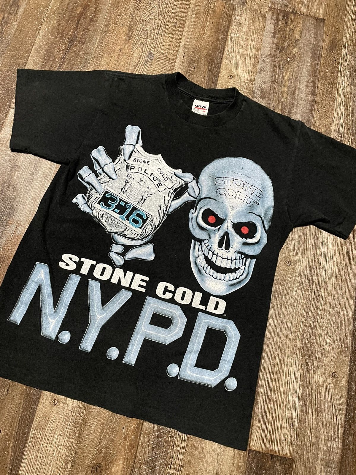 男性に人気！ WWF × Vintage × Streetwear Vintage Stone Austin Steve 90s トップス