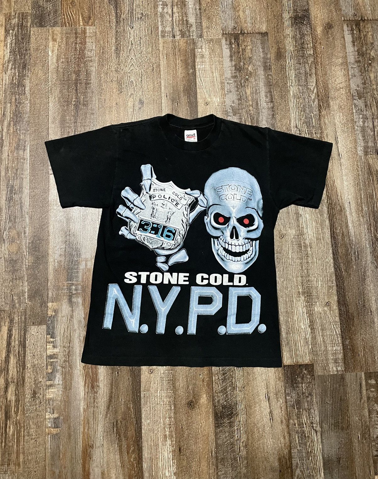 Streetwear × Vintage × Wwf Vintage 90s Steve Austin Stone Cold 