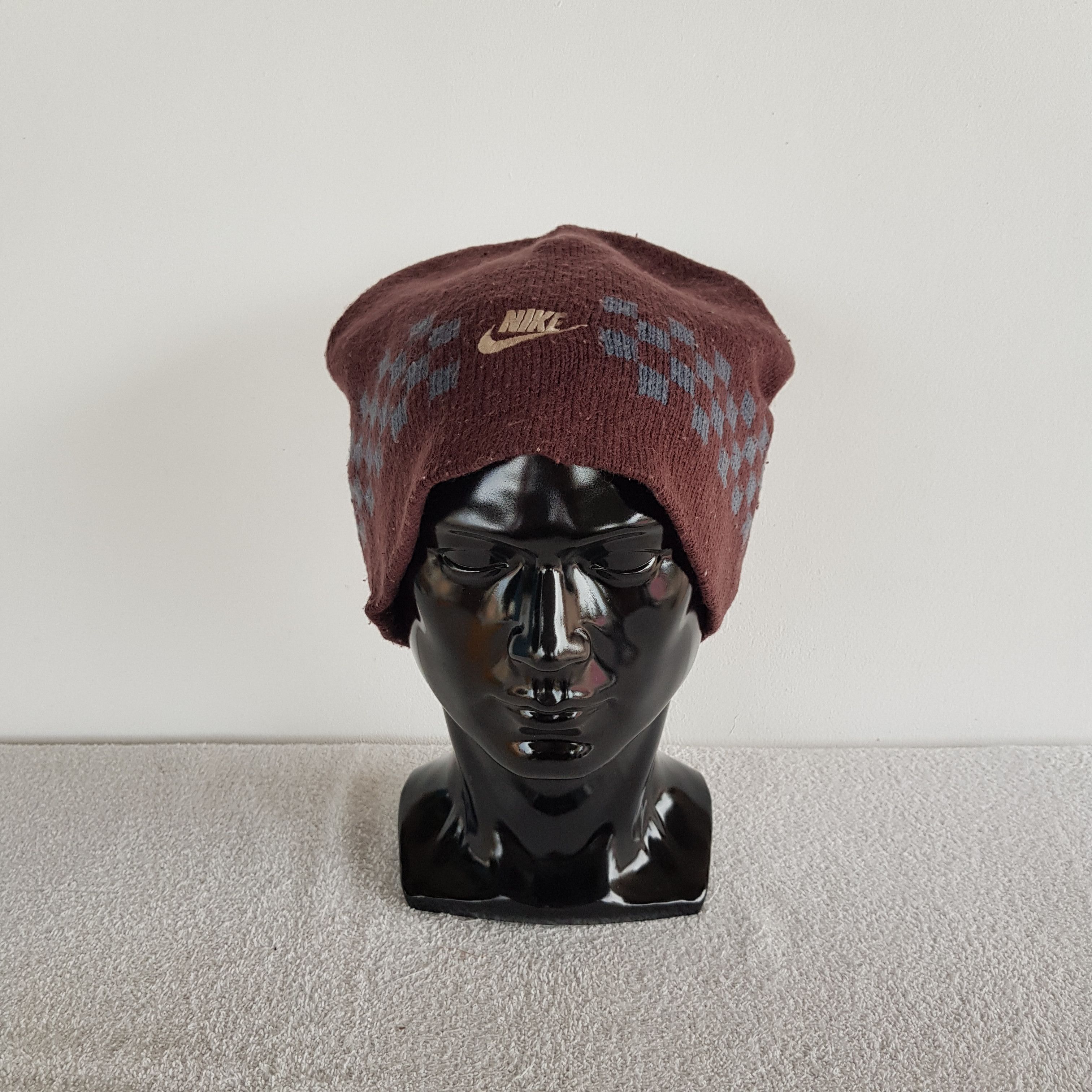 Nike × Vintage Vintage Nike Beanie Nike Swoosh Snow Cap Nike ACG Hats Size ONE SIZE - 3 Thumbnail