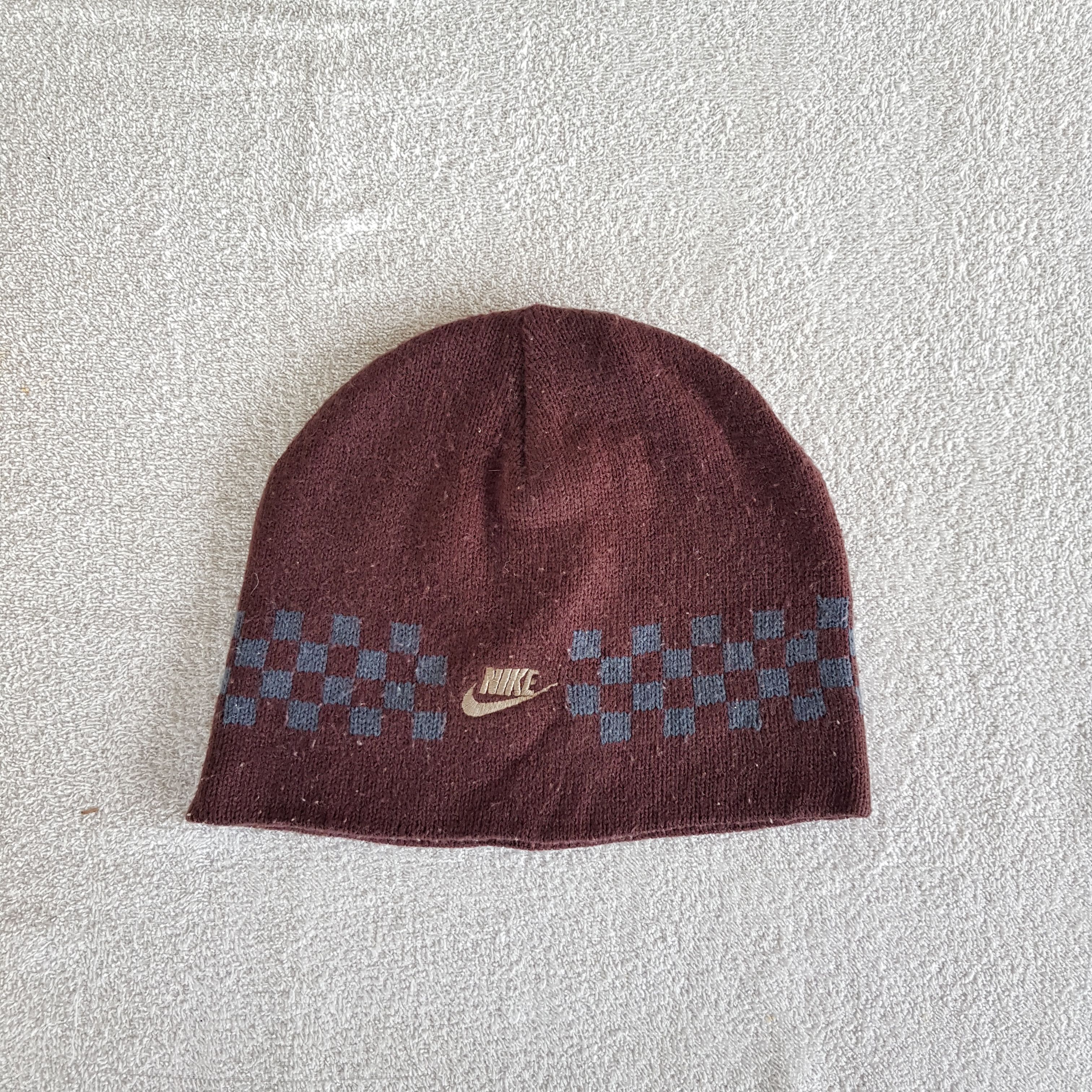 Nike × Vintage Vintage Nike Beanie Nike Swoosh Snow Cap Nike ACG Hats Size ONE SIZE - 6 Thumbnail