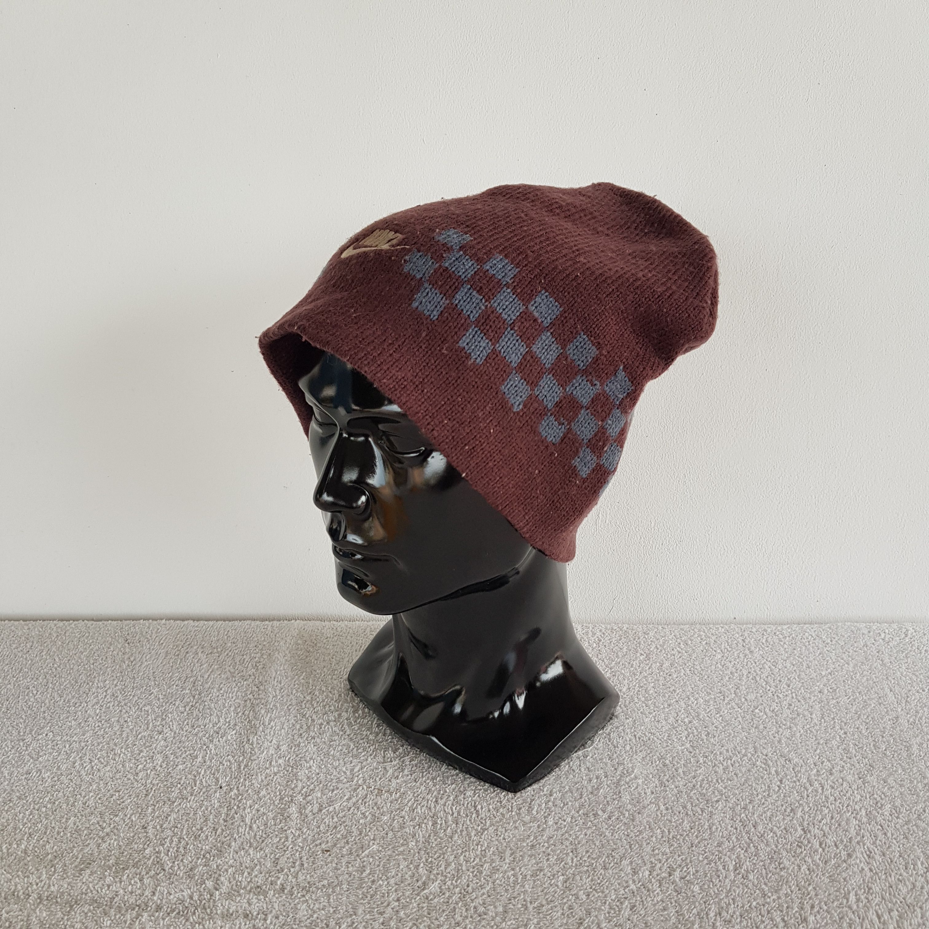 Nike × Vintage Vintage Nike Beanie Nike Swoosh Snow Cap Nike ACG Hats Size ONE SIZE - 2 Thumbnail