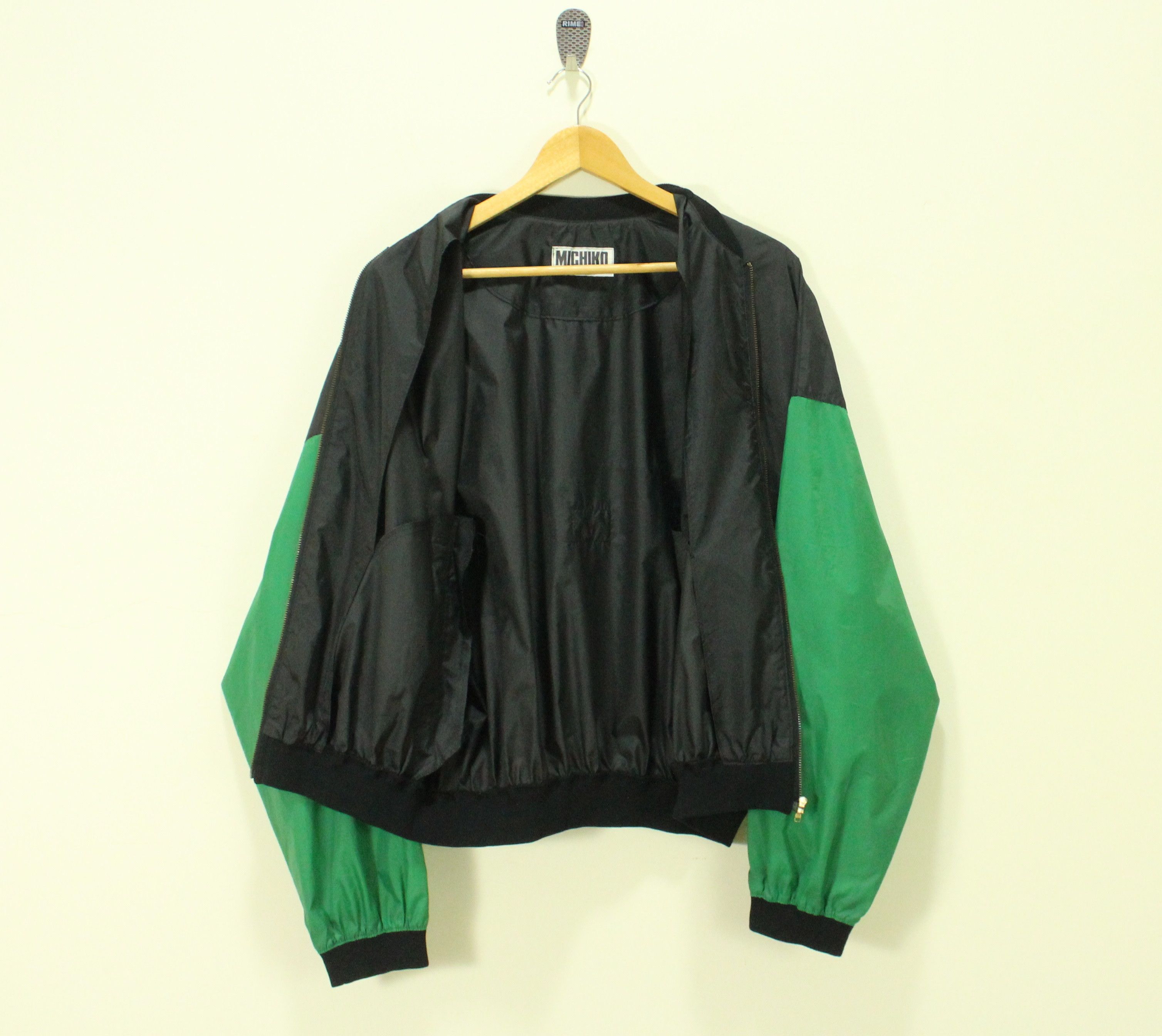 Vintage MICHIKO KOSHINO LONDON Jacket Light Nylon Spell Out