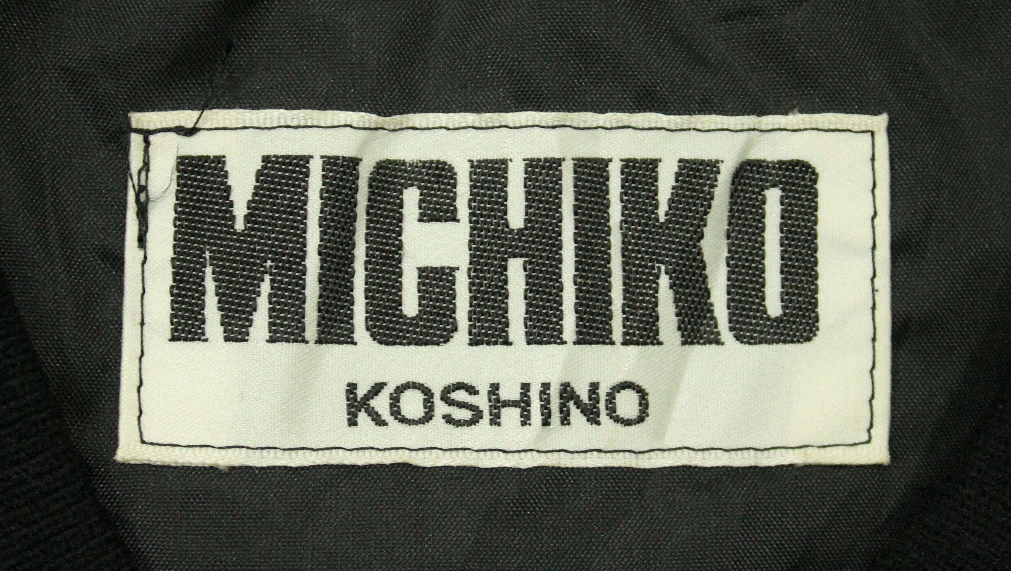 Vintage MICHIKO KOSHINO LONDON Jacket Light Nylon Spell Out