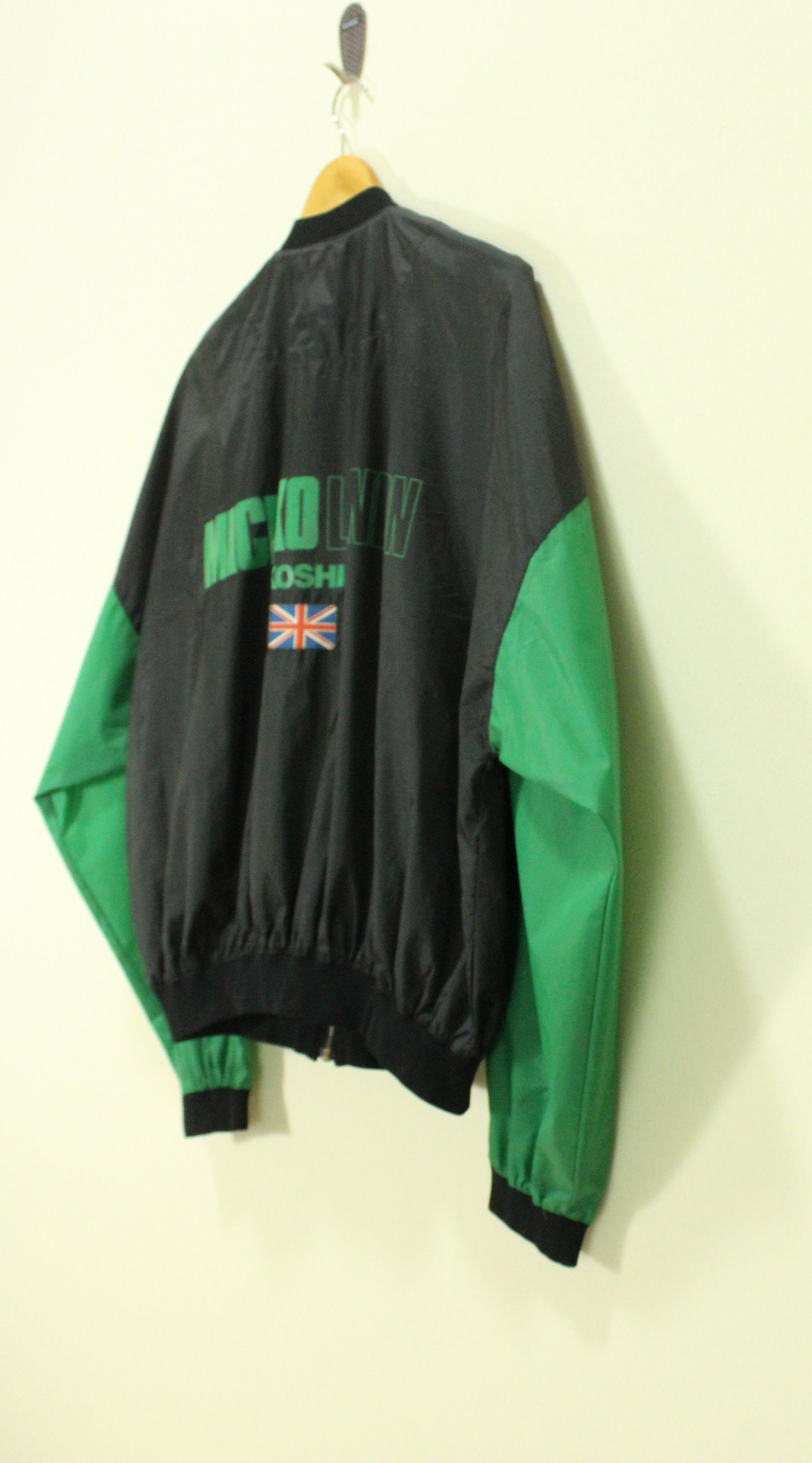 Vintage MICHIKO KOSHINO LONDON Jacket Light Nylon Spell Out