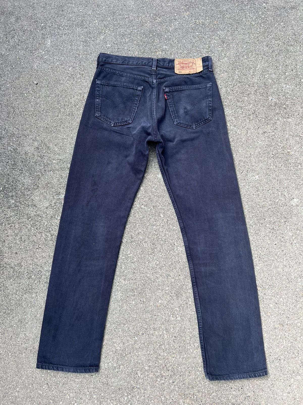 Levi's Vintage 1997 Levi’s 501 Fade Black Denim Jeans Size US 32 / EU 48 - 5 Thumbnail