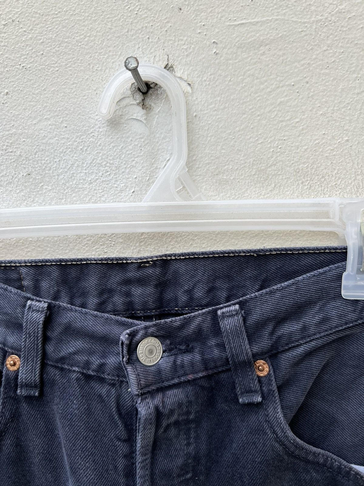 Levi's Vintage 1997 Levi’s 501 Fade Black Denim Jeans Size US 32 / EU 48 - 8 Thumbnail