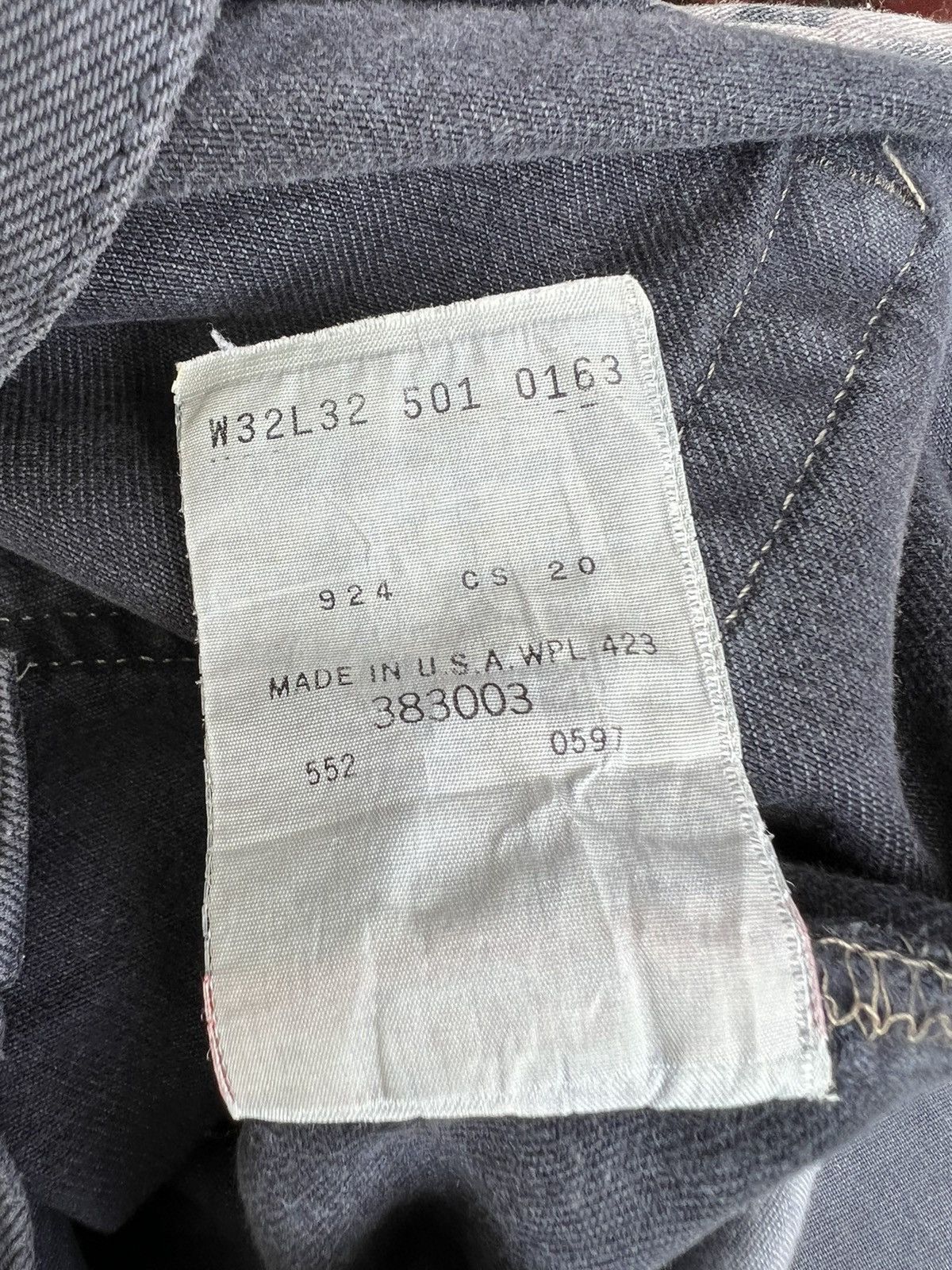 Levi's Vintage 1997 Levi’s 501 Fade Black Denim Jeans Size US 32 / EU 48 - 23 Thumbnail