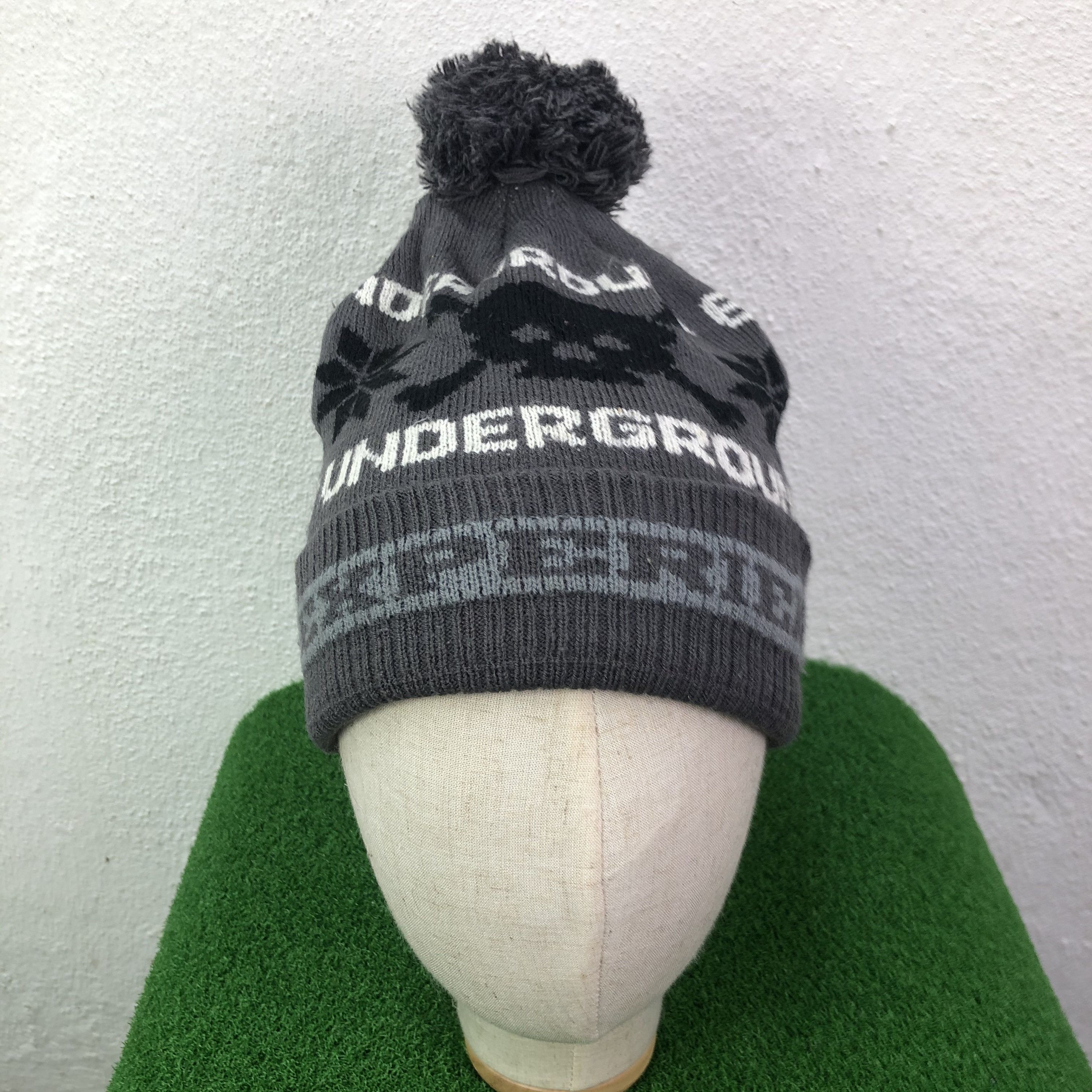 Japanese Brand 69 Underground Skulls Beanie Hat