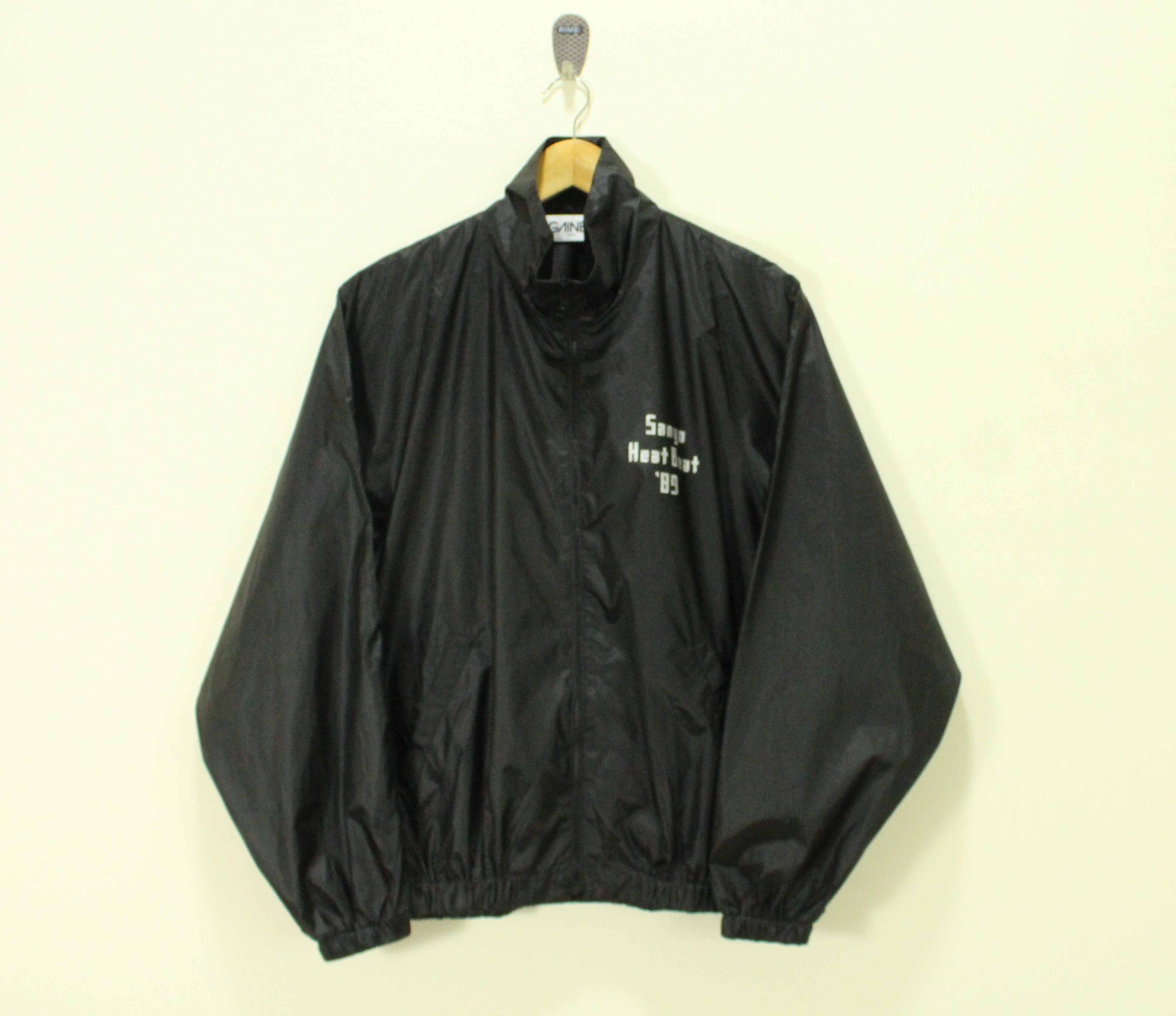 Bon Jovi Vintage 80s BON JOVI Jacket Light Nylon Japan Tour Size US M / EU 48-50 / 2 - 3 Thumbnail
