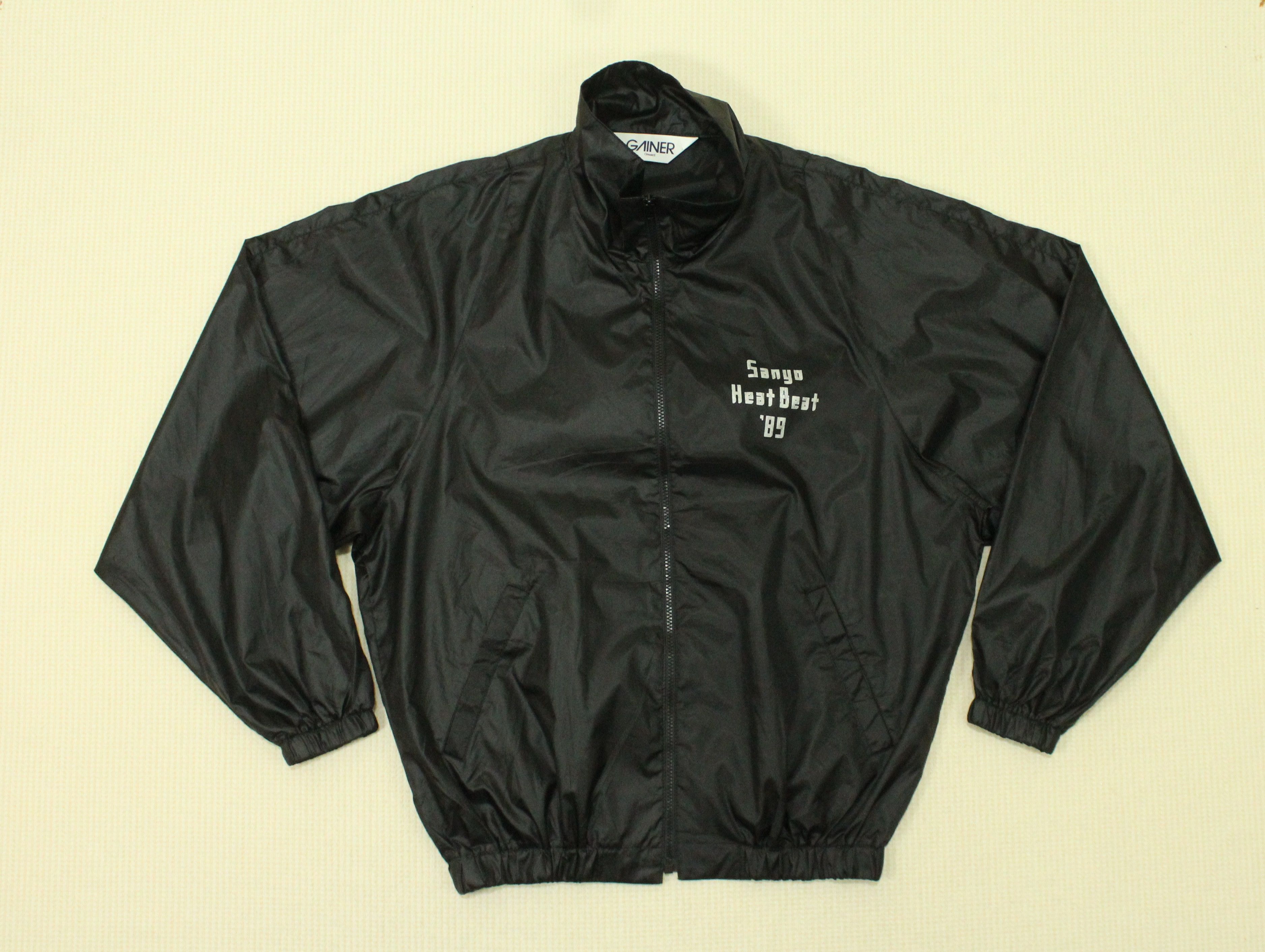 Bon Jovi Vintage 80s BON JOVI Jacket Light Nylon Japan Tour Size US M / EU 48-50 / 2 - 7 Thumbnail