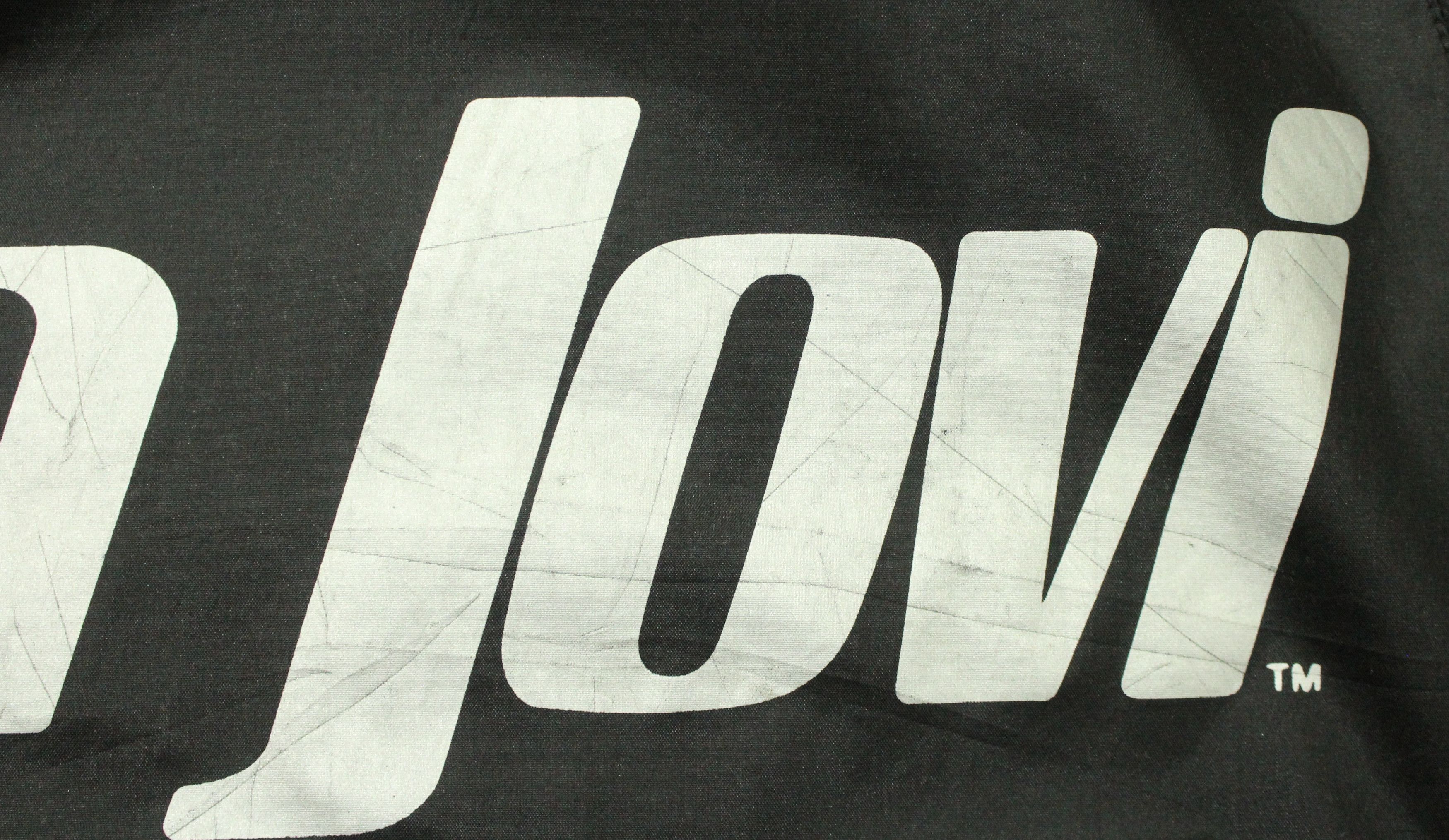 Bon Jovi Vintage 80s BON JOVI Jacket Light Nylon Japan Tour Size US M / EU 48-50 / 2 - 9 Thumbnail