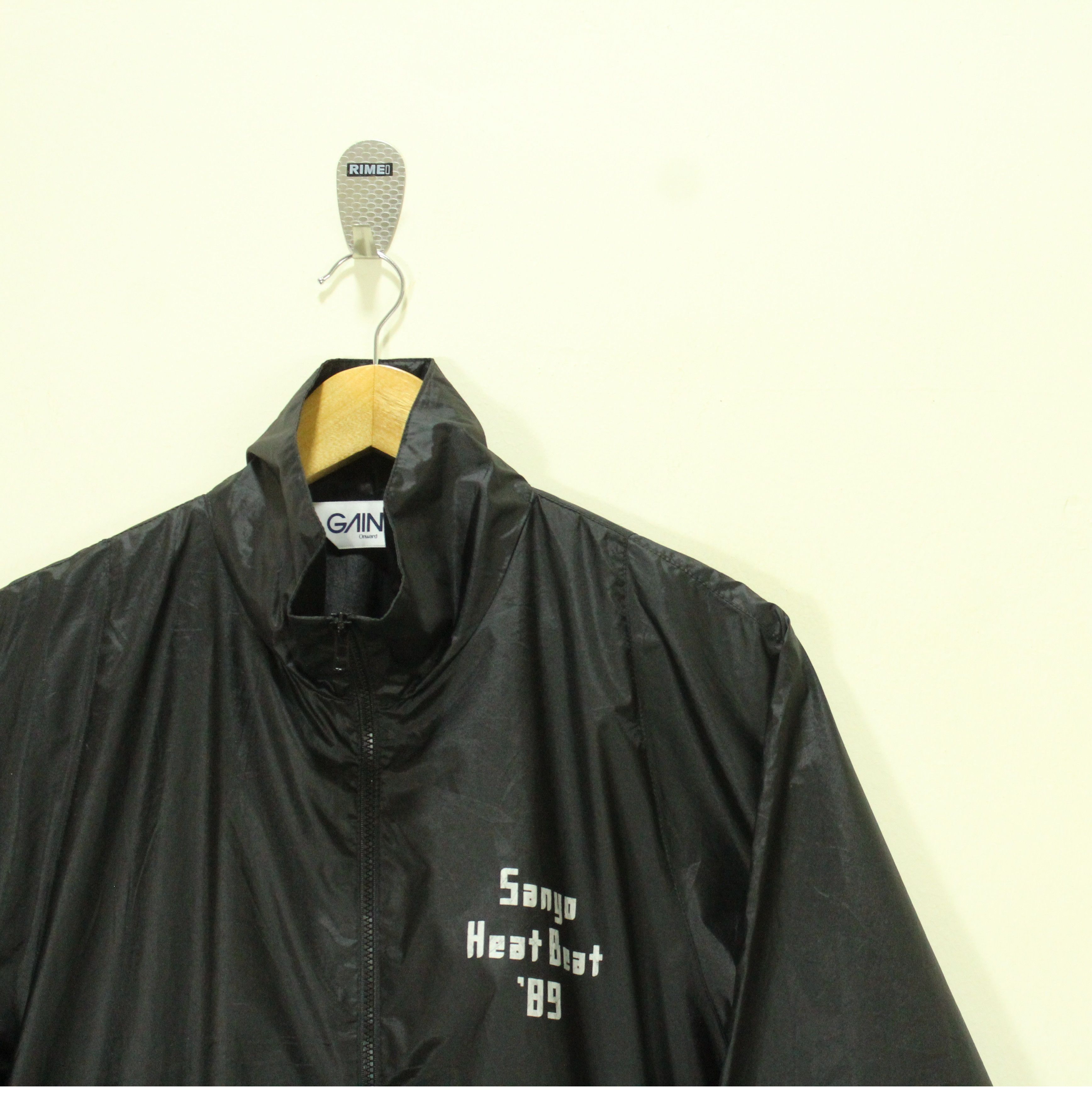Bon Jovi Vintage 80s BON JOVI Jacket Light Nylon Japan Tour Size US M / EU 48-50 / 2 - 5 Thumbnail