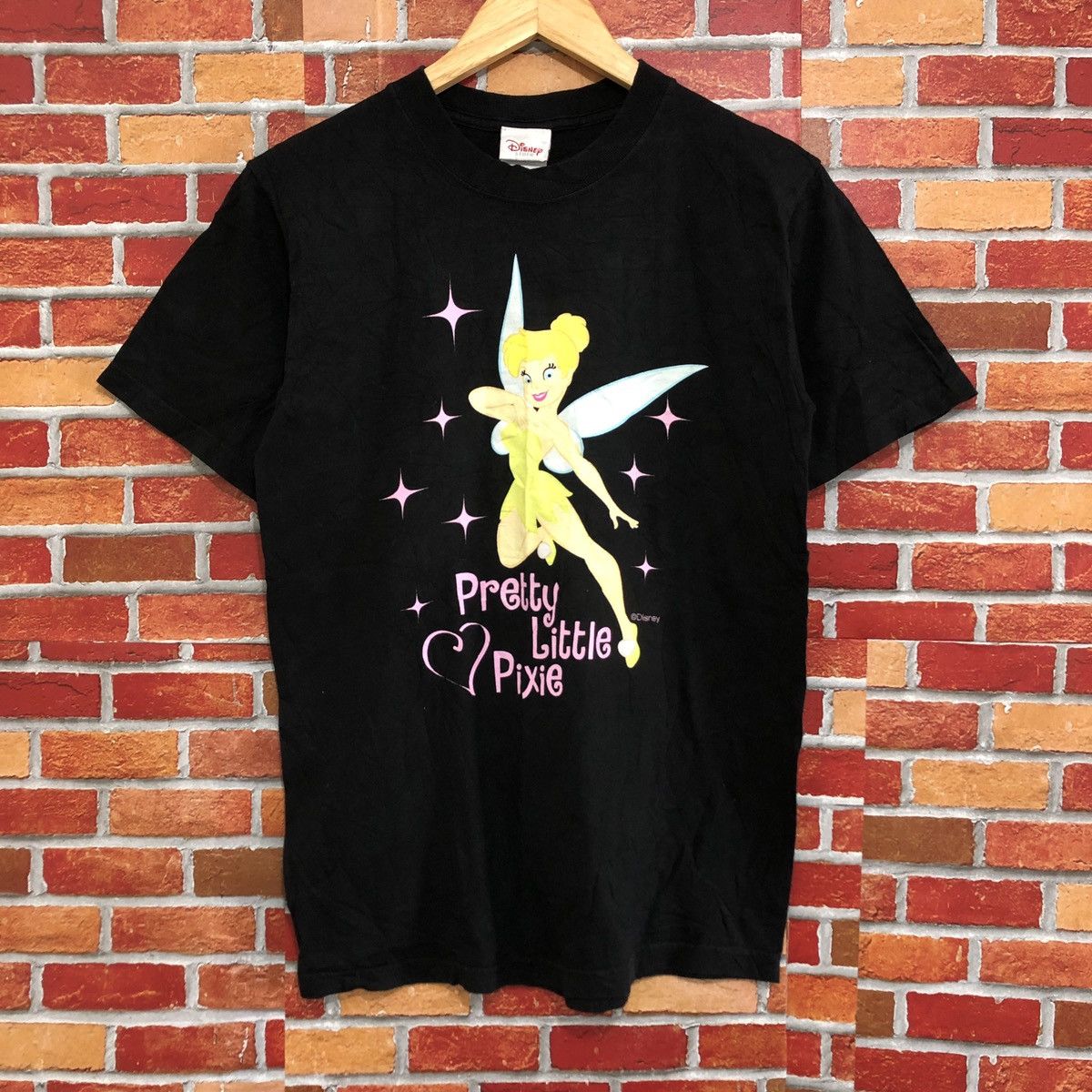 Disney Vintage Tinker Bell Pretty Little Pixie Disney T-Shirt Size US M / EU 48-50 / 2 - 1 Thumbnail