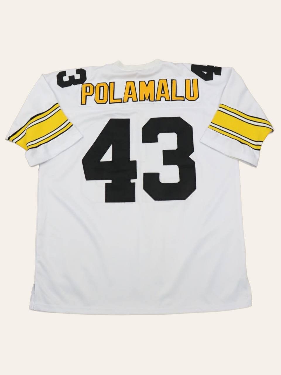 Mitchell & Ness × NFL Pittsburgh Steelers #43 Troy Polamalu Throwback NFL Jersey Size US XXL / EU 58 / 5 - 15 Thumbnail