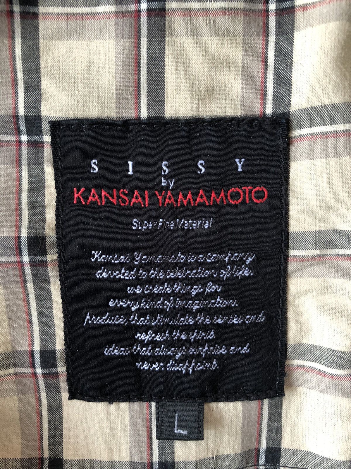 Japanese Brand × Kansai Yamamoto × Vintage SISSY by KANSAI YAMAMOTO Jacket button up Size US L / EU 52-54 / 3 - 10 Thumbnail