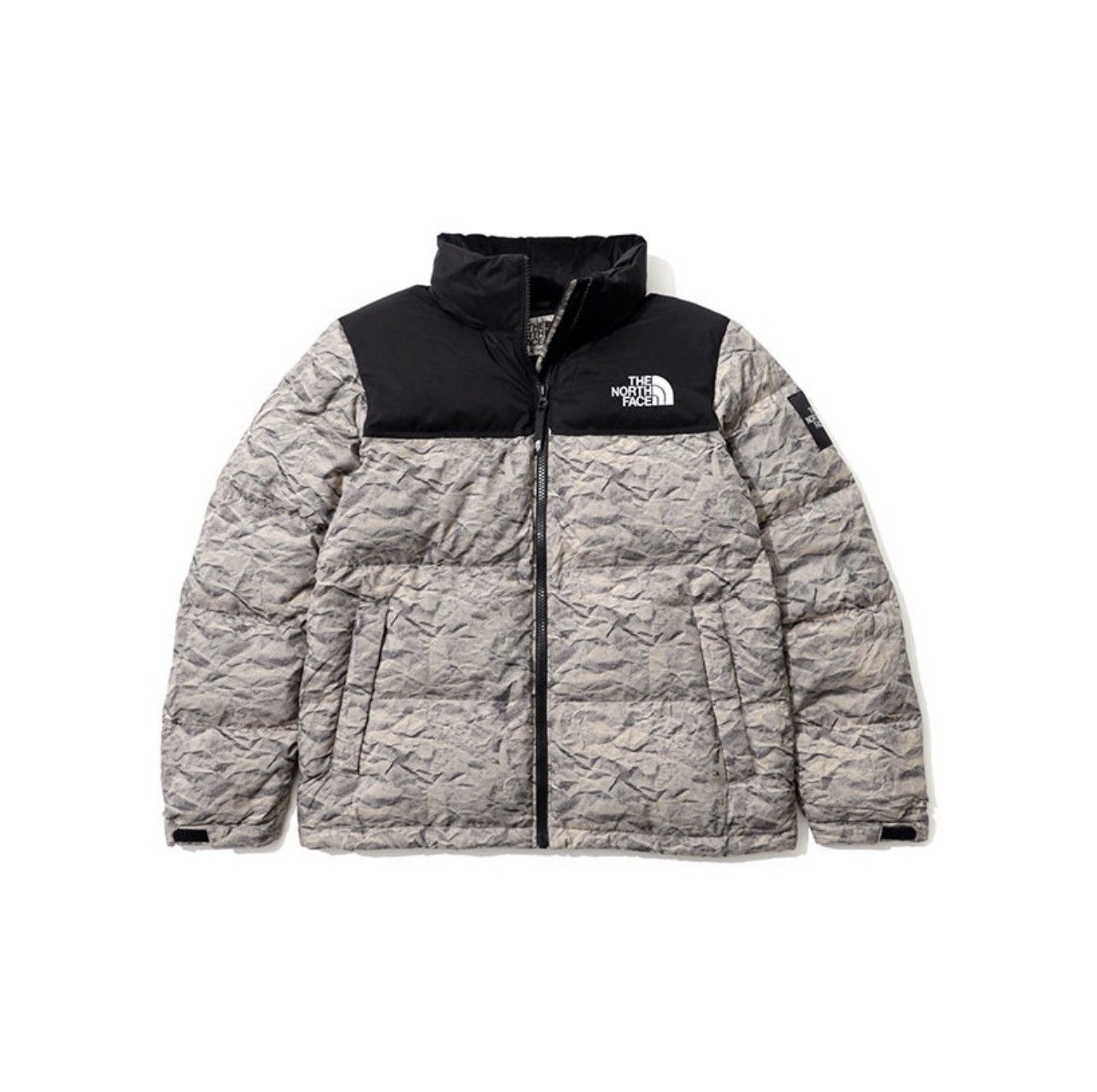 The North Face *Rare* The North Face Novelty Nuptse Newspaper Coat | Grailed