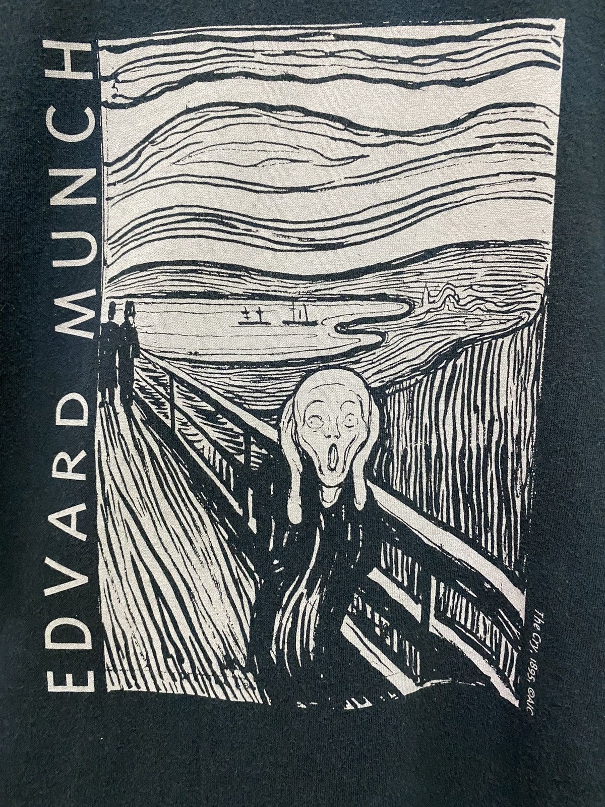 Vintage EDVARD MUNCH ART INSTITUTE OF CHICAGO TEE Size US L / EU 52-54 / 3 - 4 Thumbnail