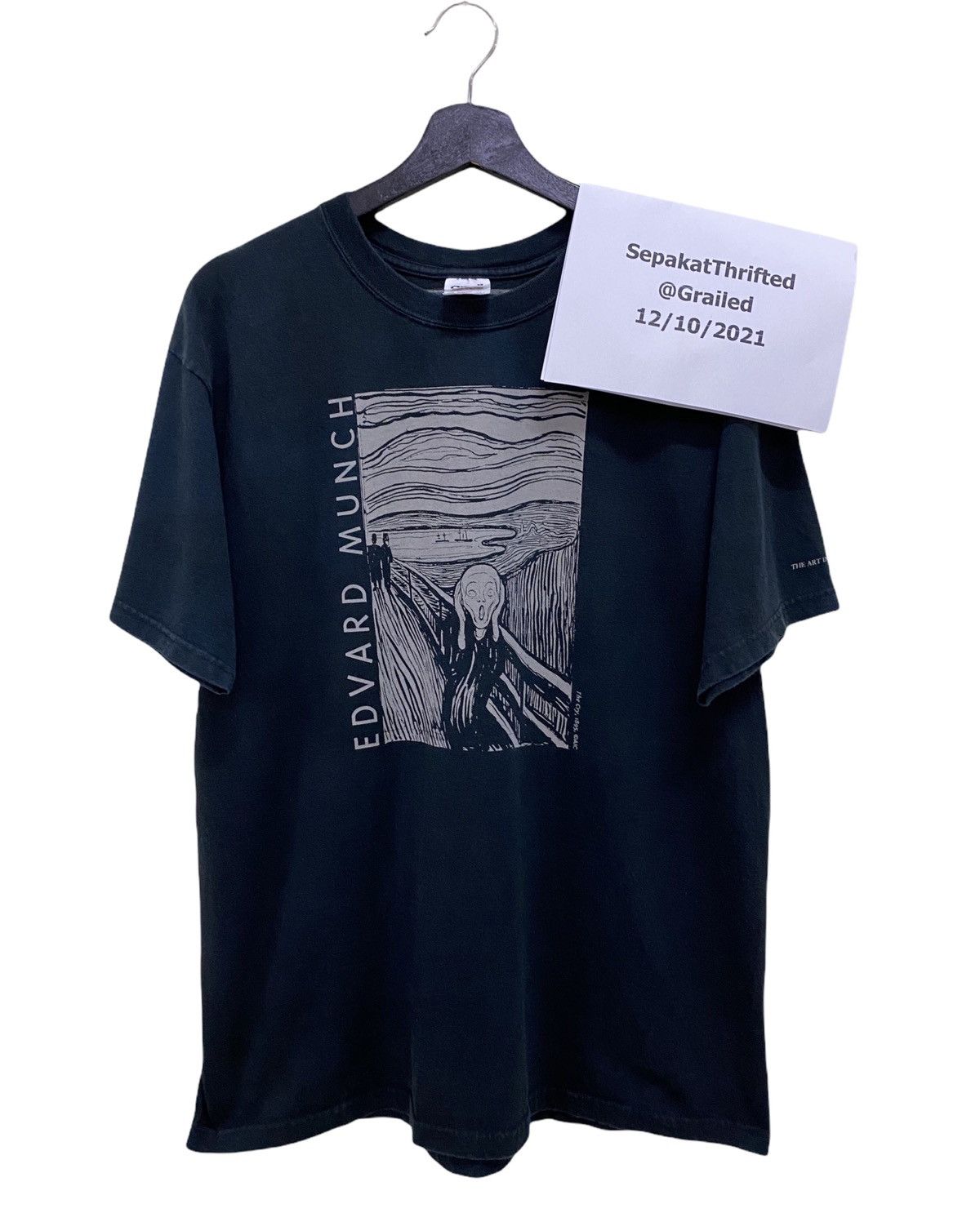 Vintage EDVARD MUNCH ART INSTITUTE OF CHICAGO TEE Size US L / EU 52-54 / 3 - 1 Thumbnail