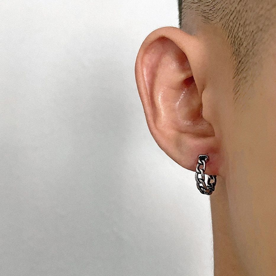 Jewelry × Vintage Vintage Round Gothic Fashion Stud Earrings Size ONE SIZE - 1 Thumbnail