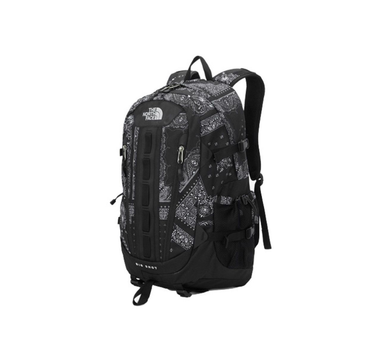 The North Face Black Paisley Print Backpack Size ONE SIZE - 4 Thumbnail