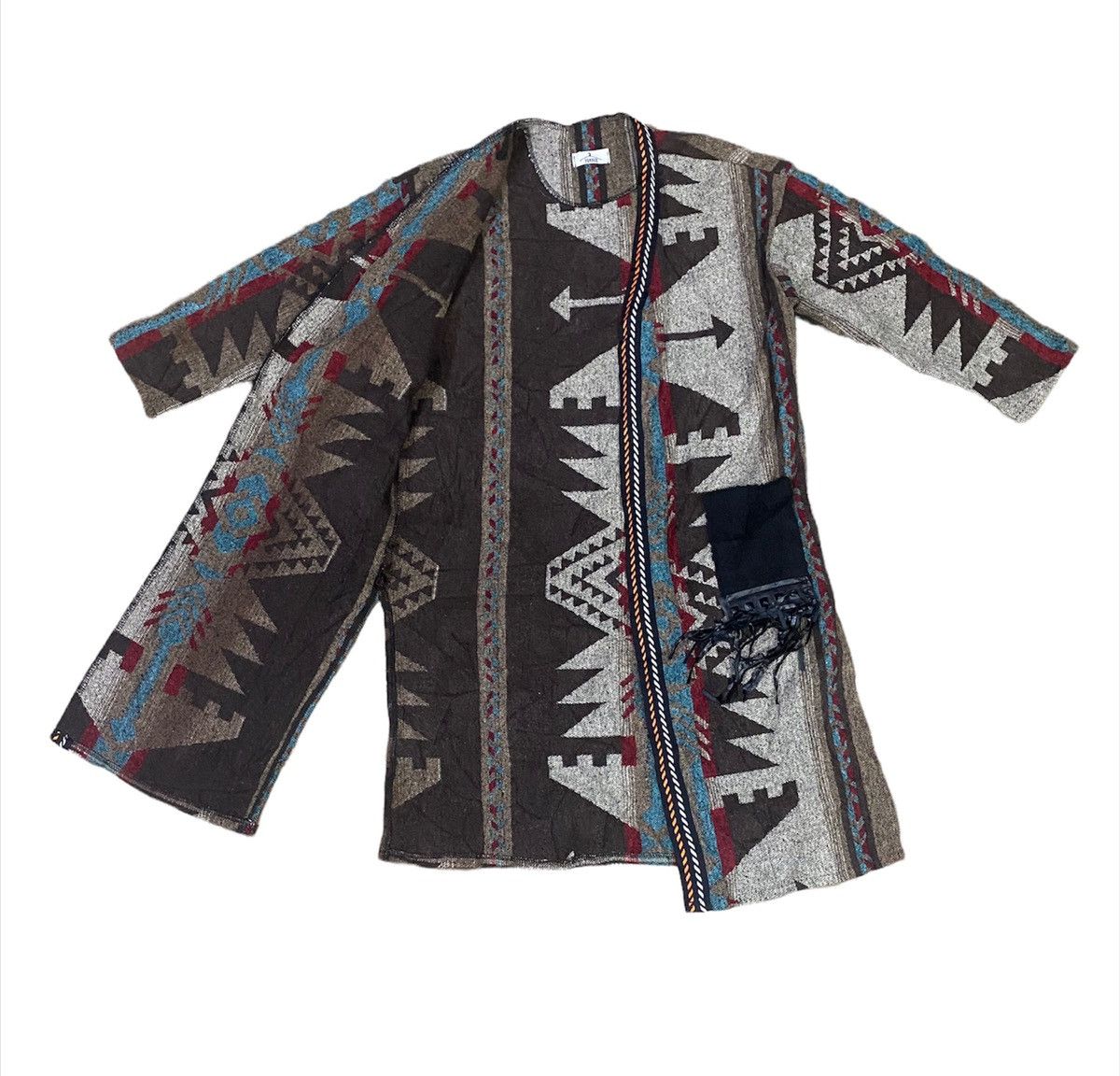 Yunduo Native Navajo Chimayo Long Jacket
