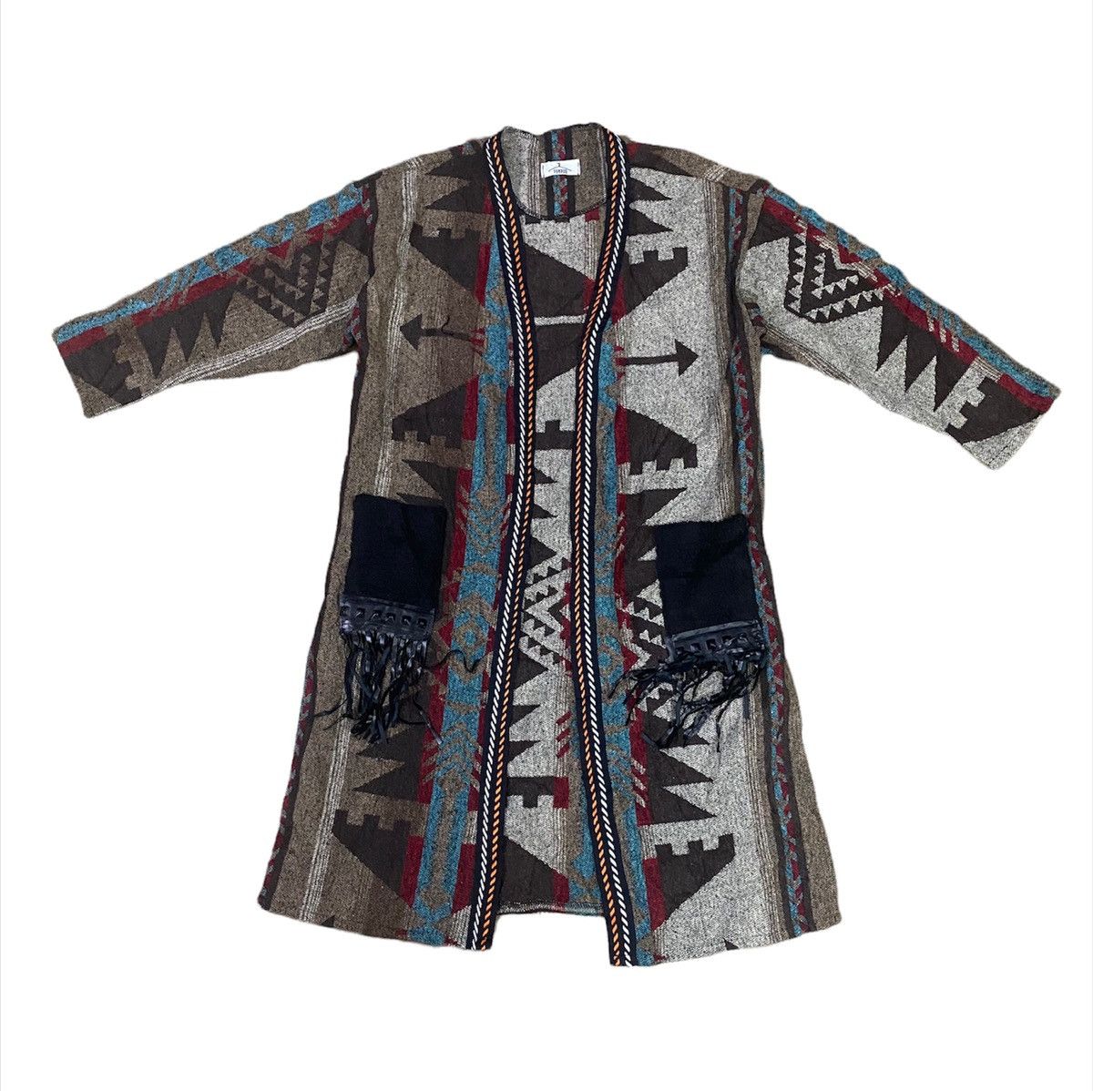 Yunduo Native Navajo Chimayo Long Jacket
