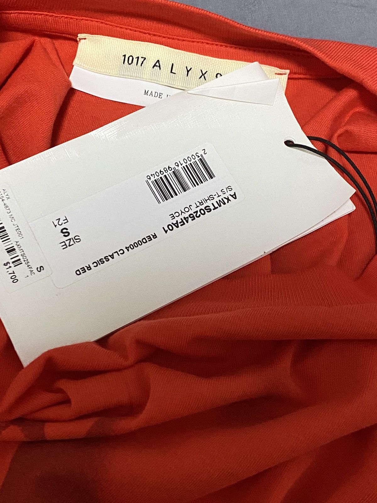 1017 ALYX 9SM × Alyx Logo Graphic Tee T-shirt Size US S / EU 44-46 / 1 - 5 Thumbnail
