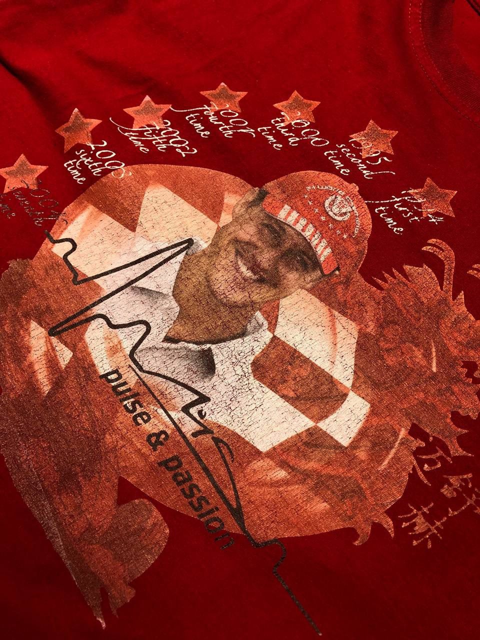 Formula 1 Vintage Michael Schumacher T-Shirt 00s Racing F1 Ferrari Size US S / EU 44-46 / 1 - 2 Thumbnail