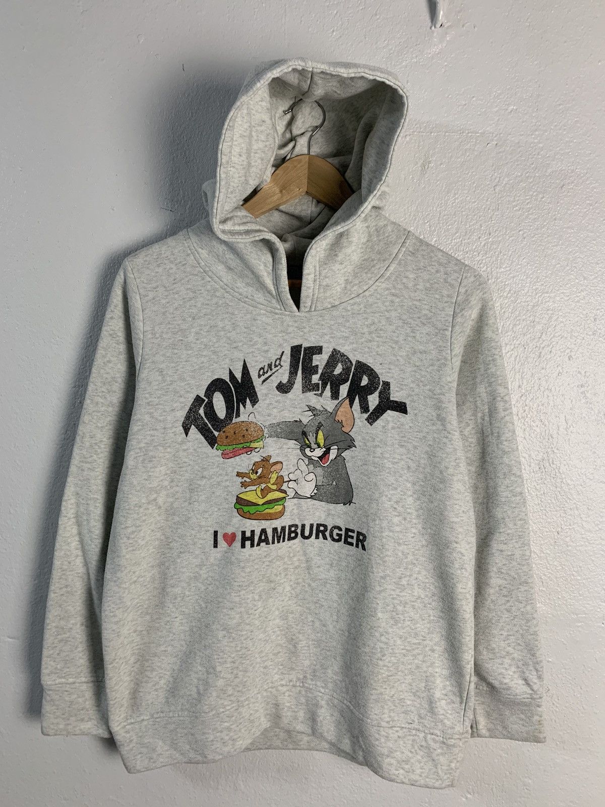 Cartoon Network Vintage Tom & Jerry I Love Hamburger Hoodie Size US M / EU 48-50 / 2 - 1 Thumbnail