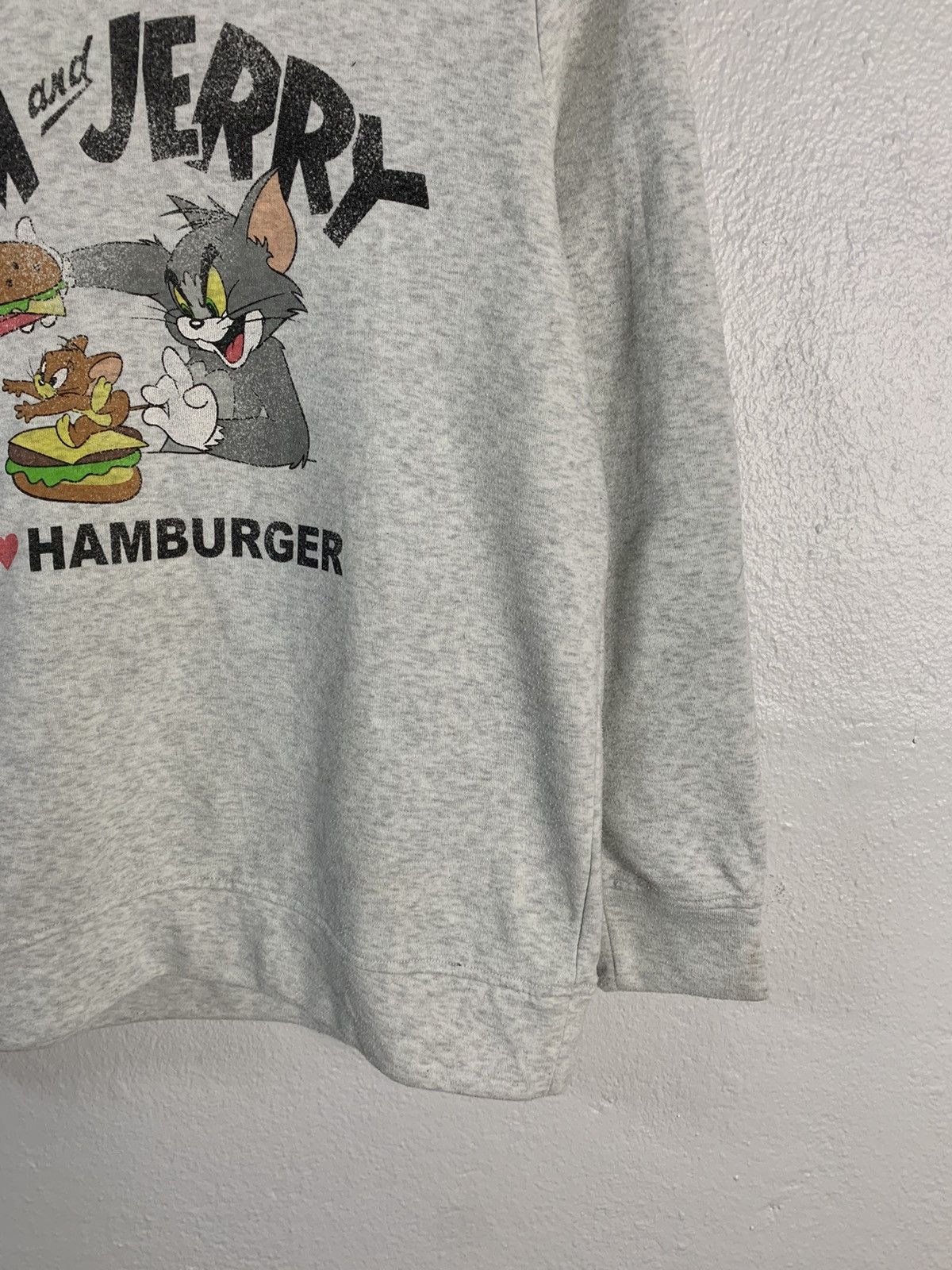 Cartoon Network Vintage Tom & Jerry I Love Hamburger Hoodie Size US M / EU 48-50 / 2 - 2 Thumbnail