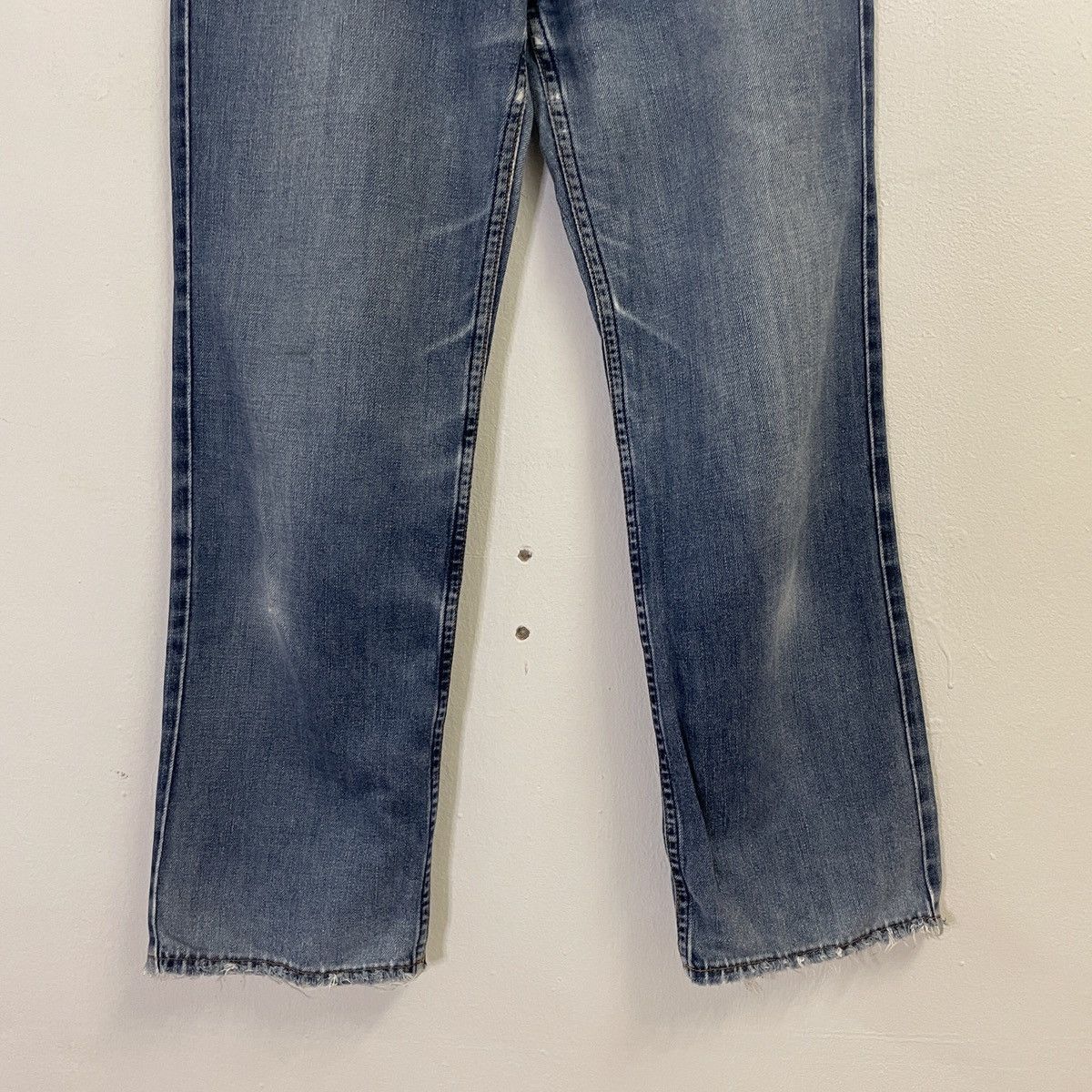 Levi's Vintage Levis 515 Faded Distressed Denim Jeans Size US 28 / EU 44 - 4 Thumbnail