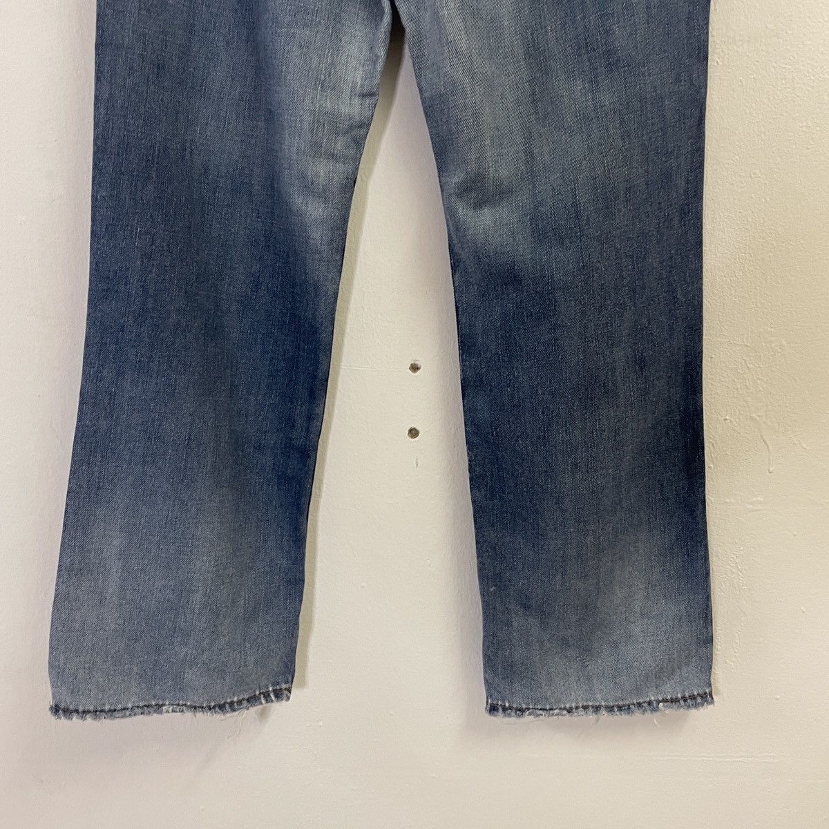 Levi's Vintage Levis 515 Faded Distressed Denim Jeans Size US 28 / EU 44 - 10 Thumbnail