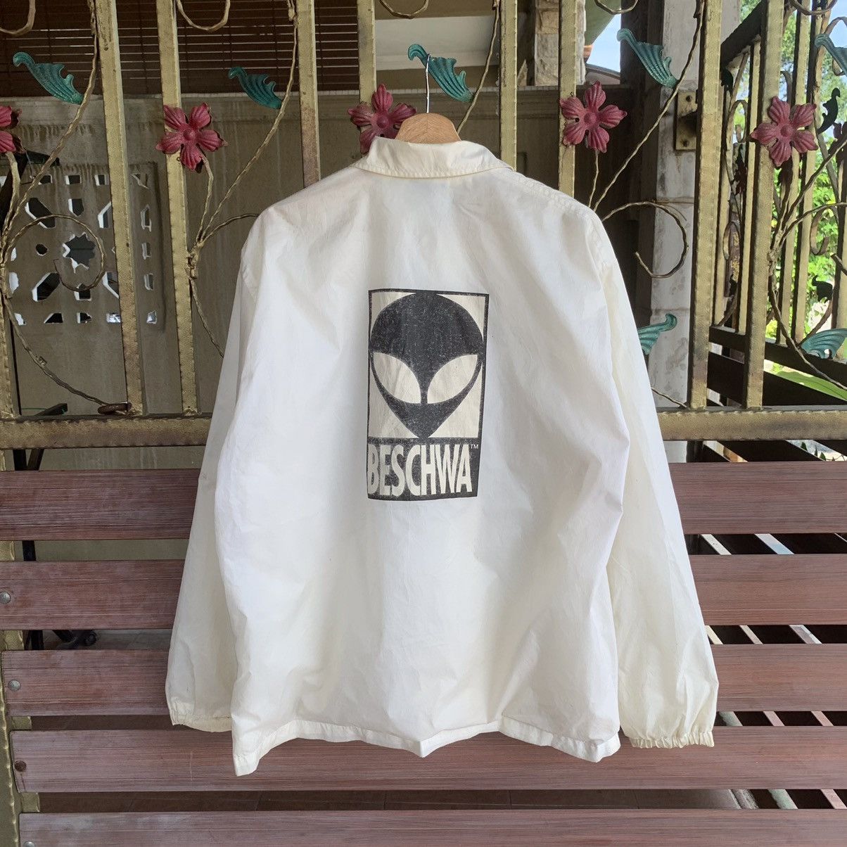 Alien Workshop × Vintage Vintage Beschwa Big Logo Button Ups Alien Workshop Jacket Size US L / EU 52-54 / 3 - 1 Thumbnail