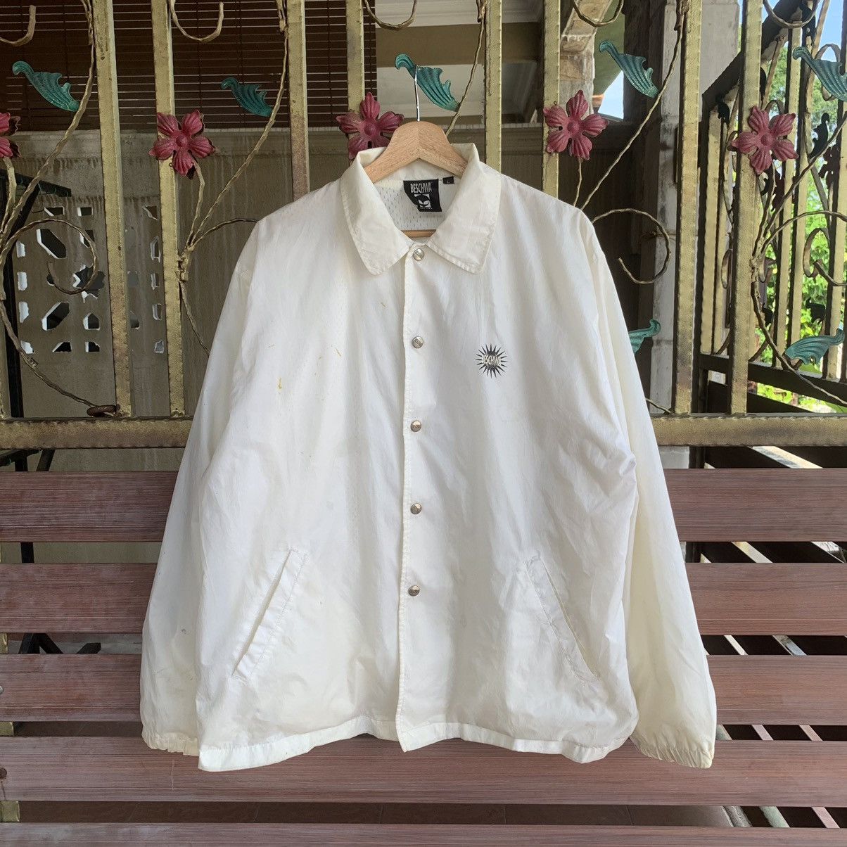 Alien Workshop × Vintage Vintage Beschwa Big Logo Button Ups Alien Workshop Jacket Size US L / EU 52-54 / 3 - 2 Thumbnail