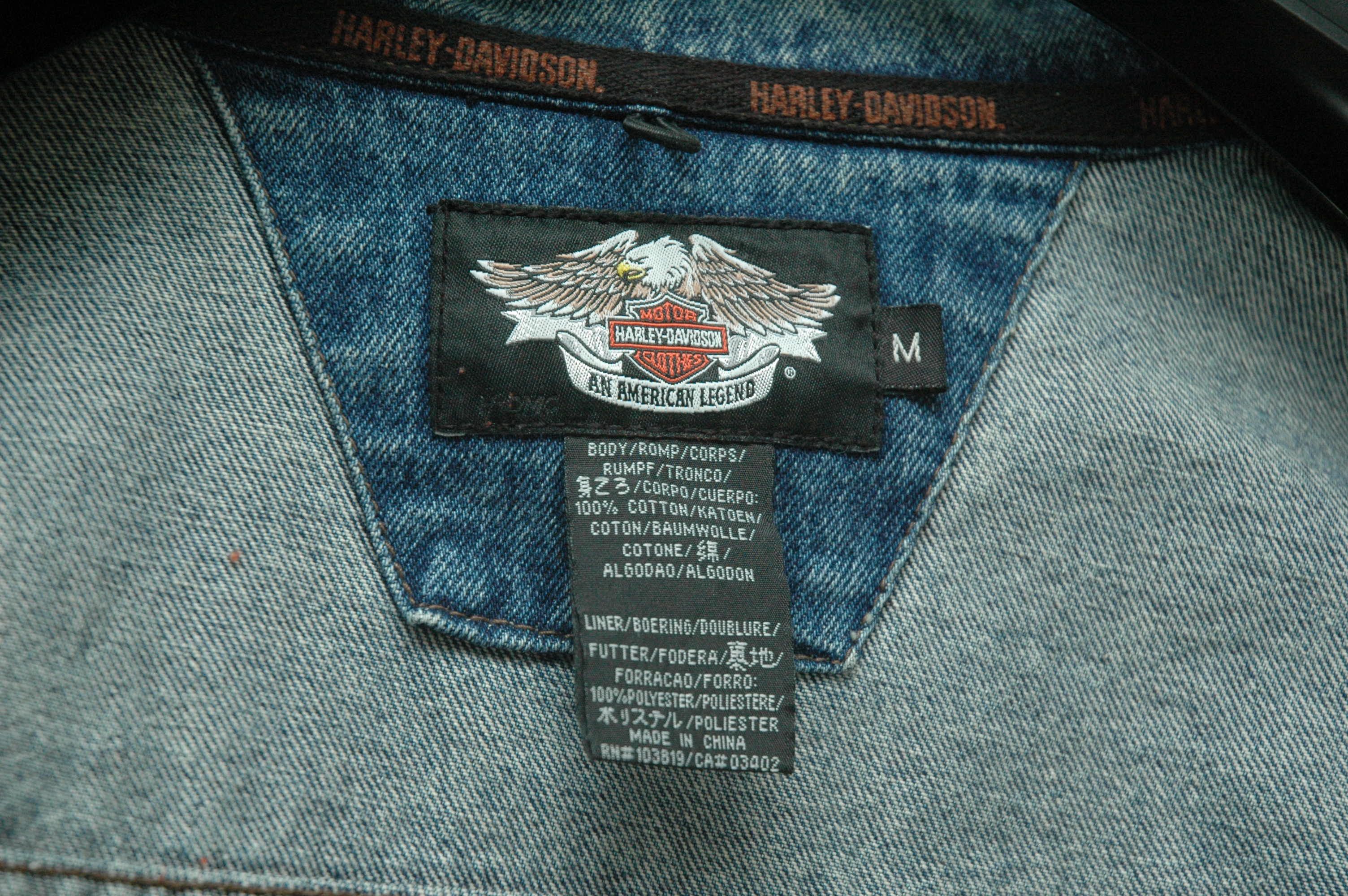Harley Davidson Harley Davidson With Lining Vintage Denim Jacket Size US M / EU 48-50 / 2 - 8 Thumbnail