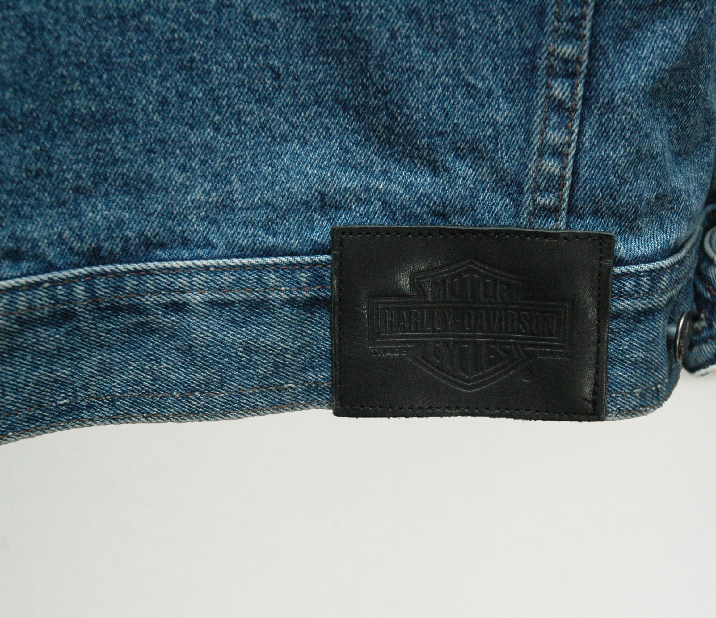Harley Davidson Harley Davidson With Lining Vintage Denim Jacket Size US M / EU 48-50 / 2 - 10 Thumbnail