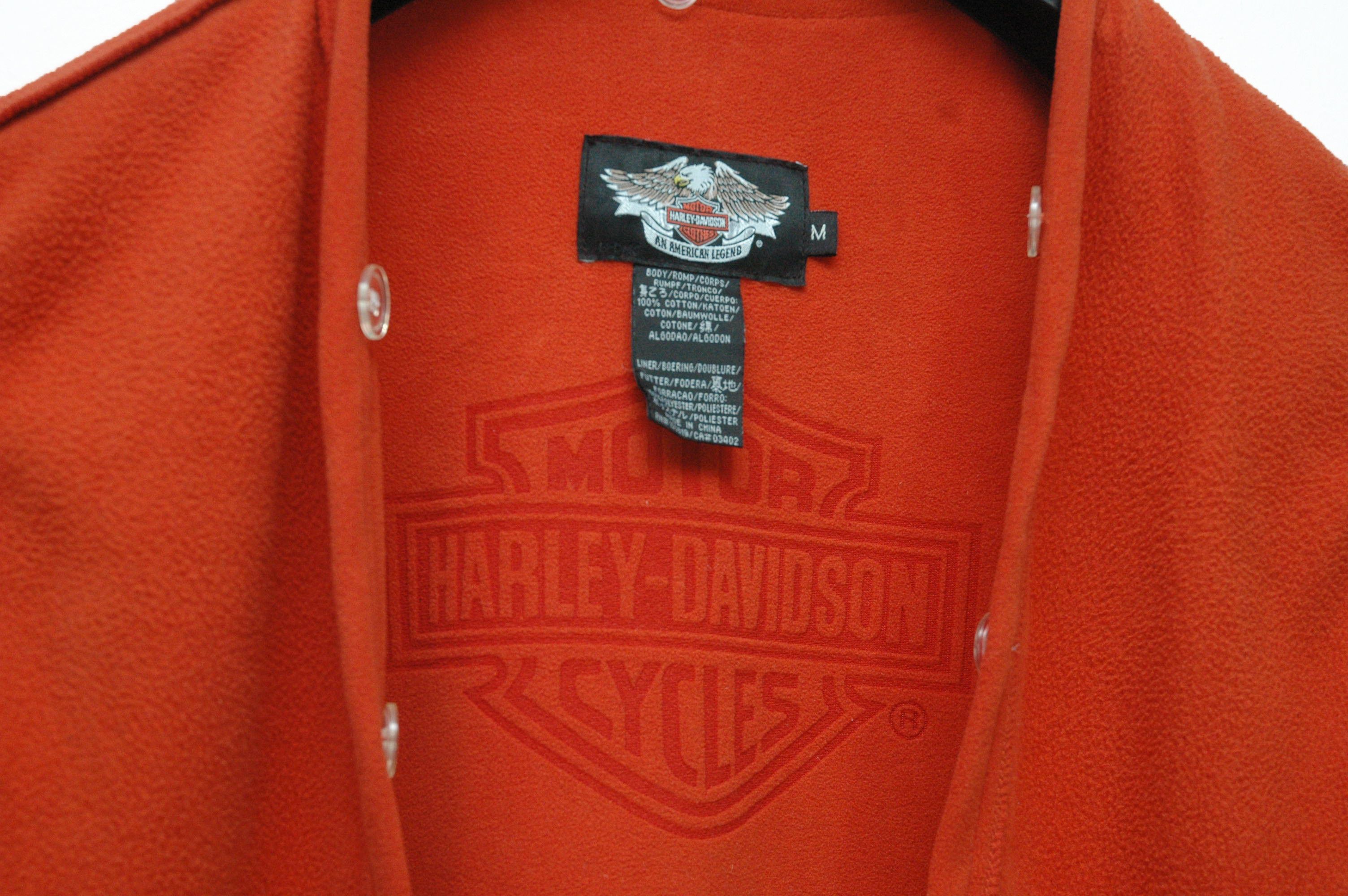 Harley Davidson Harley Davidson With Lining Vintage Denim Jacket Size US M / EU 48-50 / 2 - 5 Thumbnail