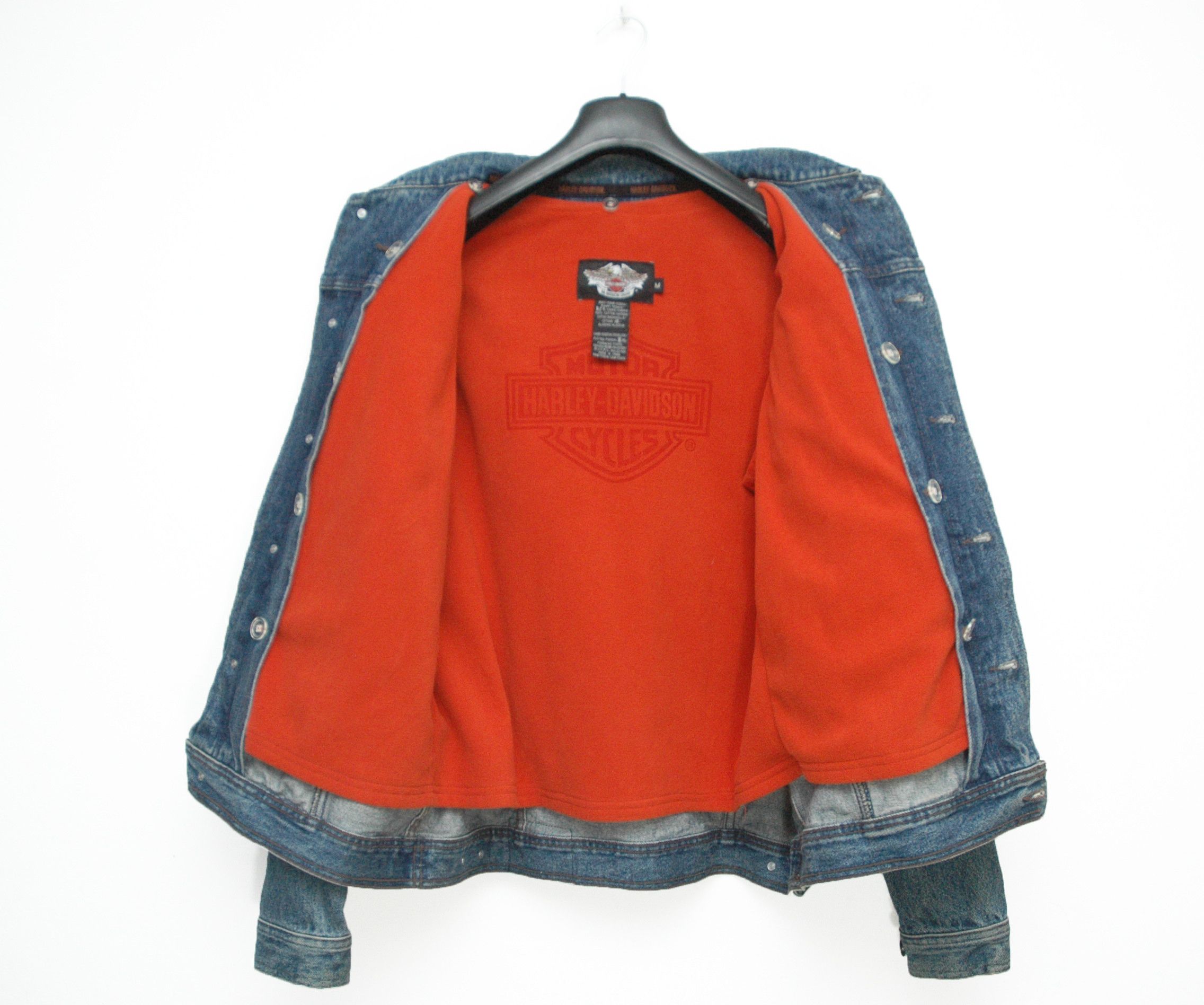Harley Davidson Harley Davidson With Lining Vintage Denim Jacket Size US M / EU 48-50 / 2 - 6 Thumbnail