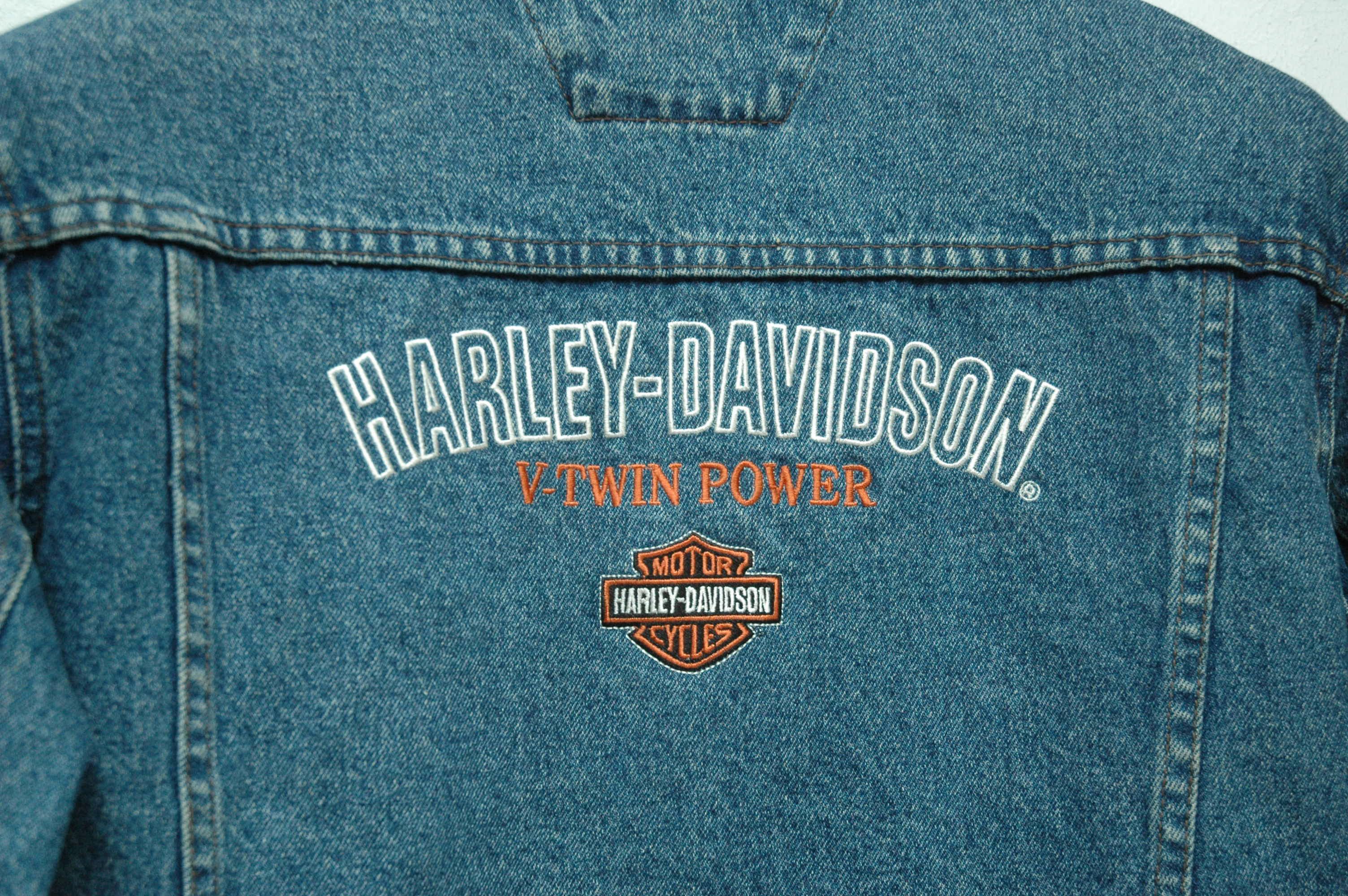 Harley Davidson Harley Davidson With Lining Vintage Denim Jacket Size US M / EU 48-50 / 2 - 3 Thumbnail