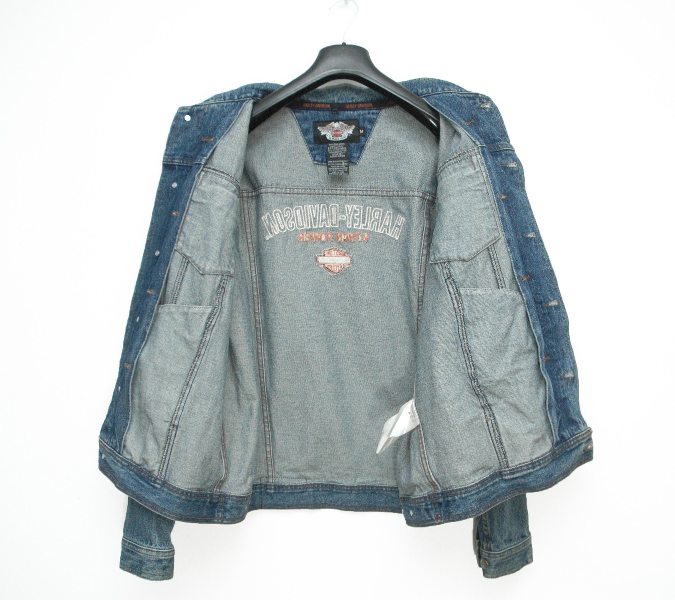 Harley Davidson Harley Davidson With Lining Vintage Denim Jacket Size US M / EU 48-50 / 2 - 7 Thumbnail