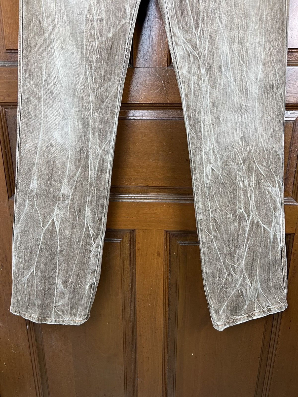 Edwin Vintage Edwin 503 Blue Trip Jeans With Very Rare Design Size US 34 / EU 50 - 5 Thumbnail