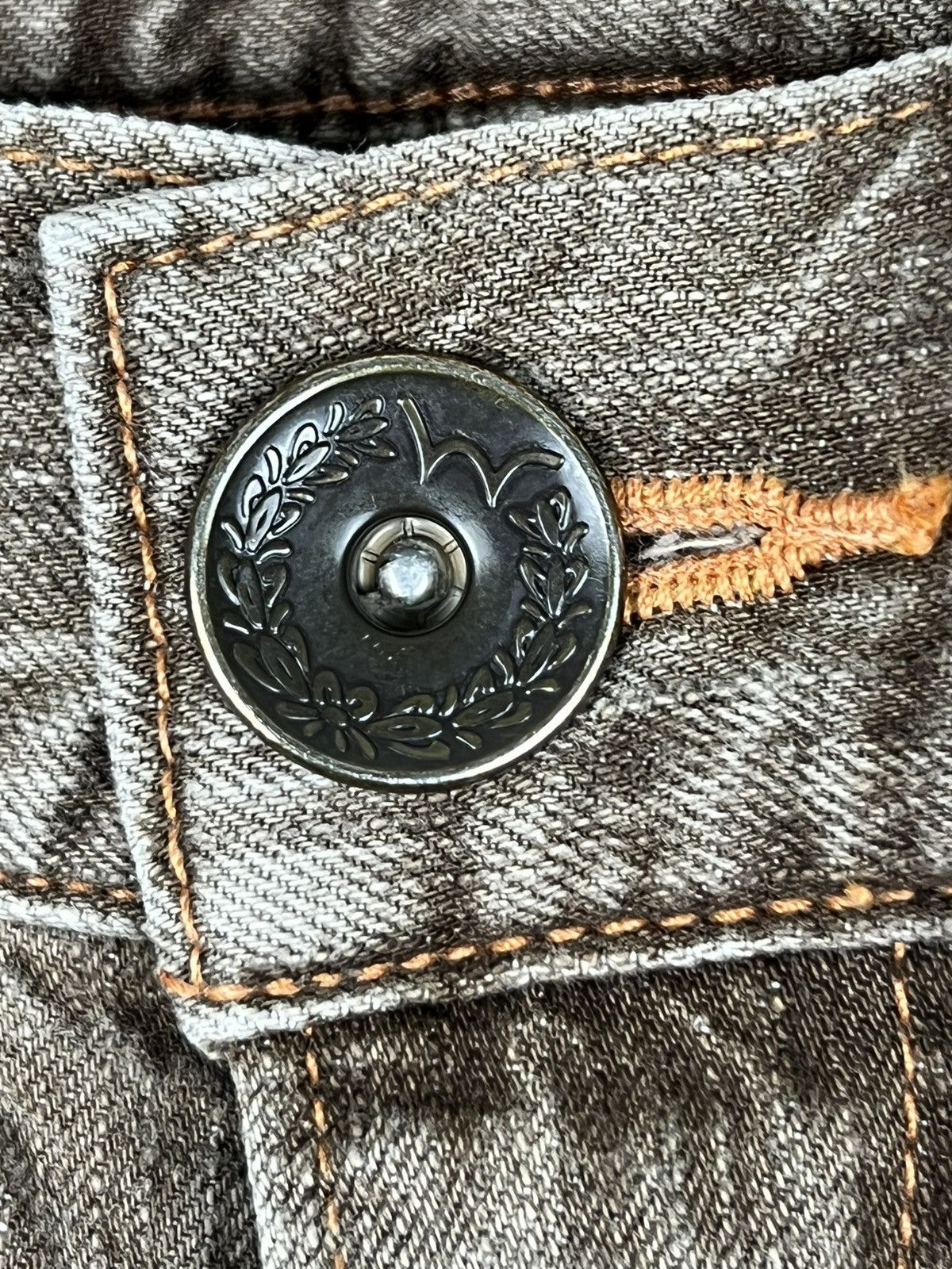 Edwin Vintage Edwin 503 Blue Trip Jeans With Very Rare Design Size US 34 / EU 50 - 6 Thumbnail