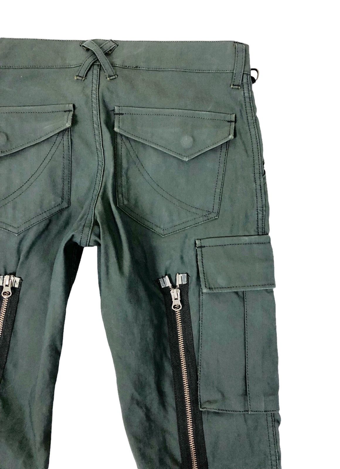 Japanese Brand Japan Brand Wood Down Bondages Punk Zipper Pants Size US 31 - 10 Thumbnail