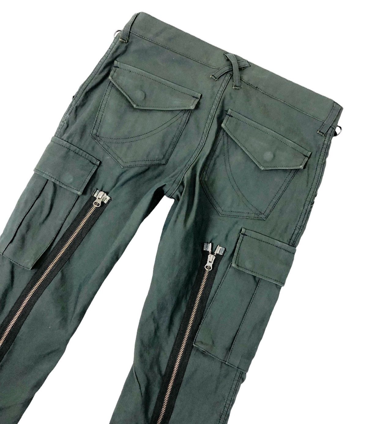 Japanese Brand Japan Brand Wood Down Bondages Punk Zipper Pants Size US 31 - 9 Thumbnail